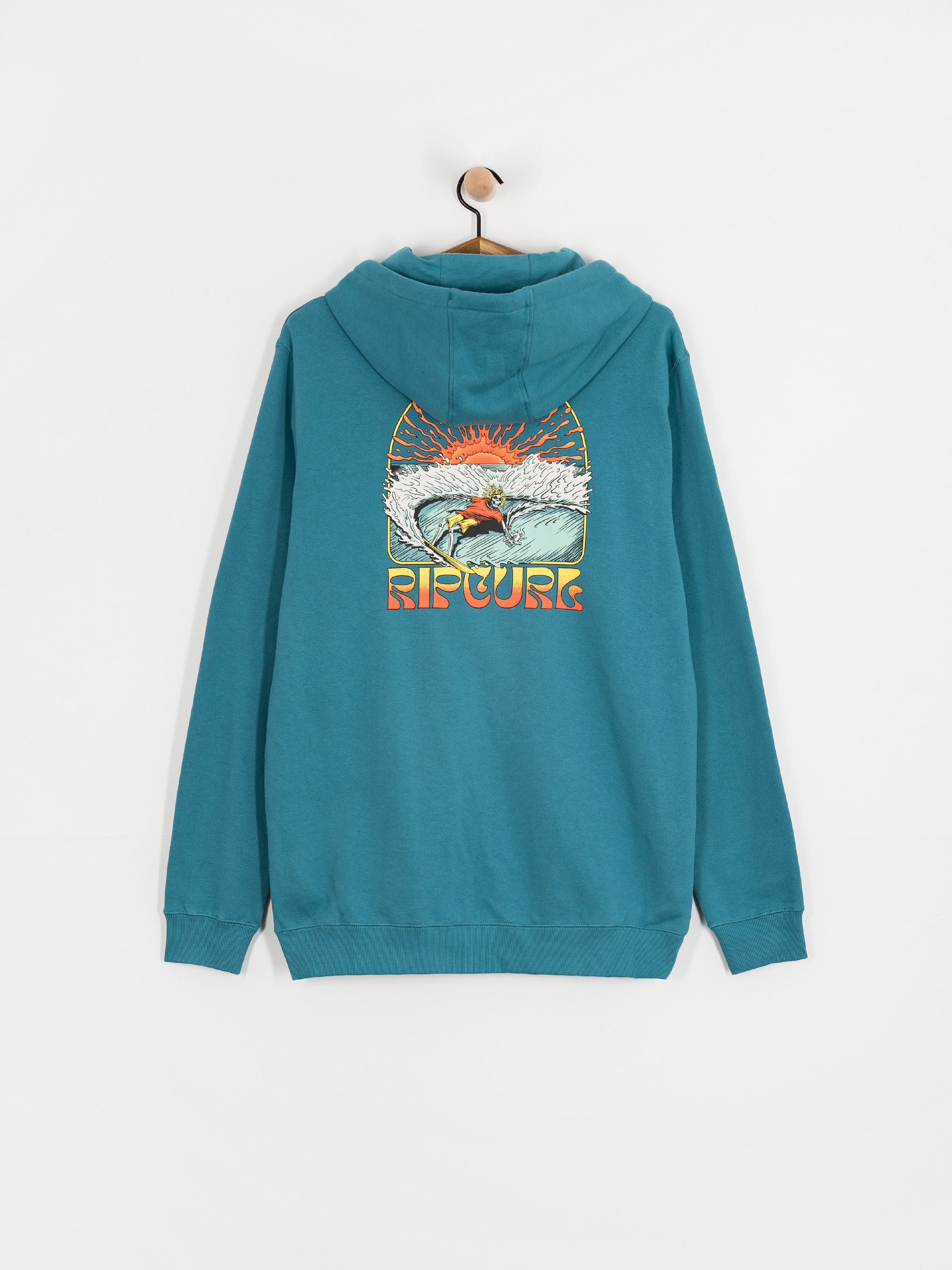 Hanorac cu glugă Rip Curl Grateful Shred ZHD (storm blue)