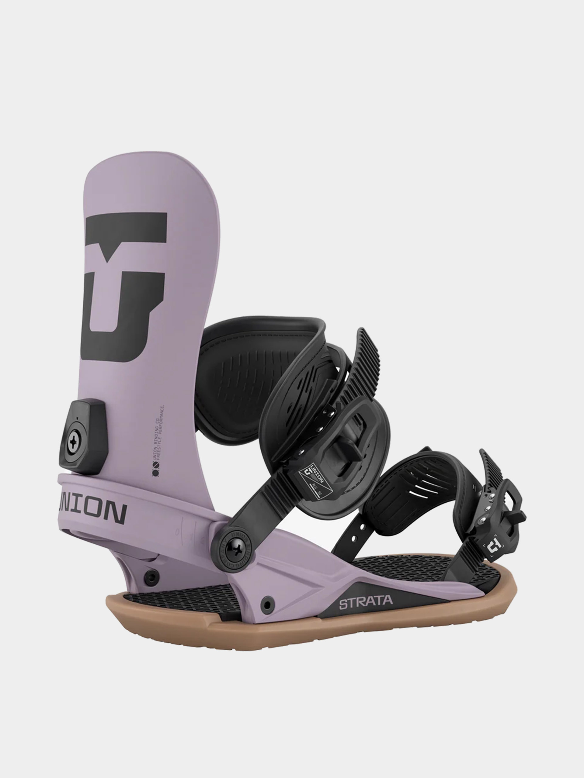 Legături pentru snowboard Union Strata (grey violet)