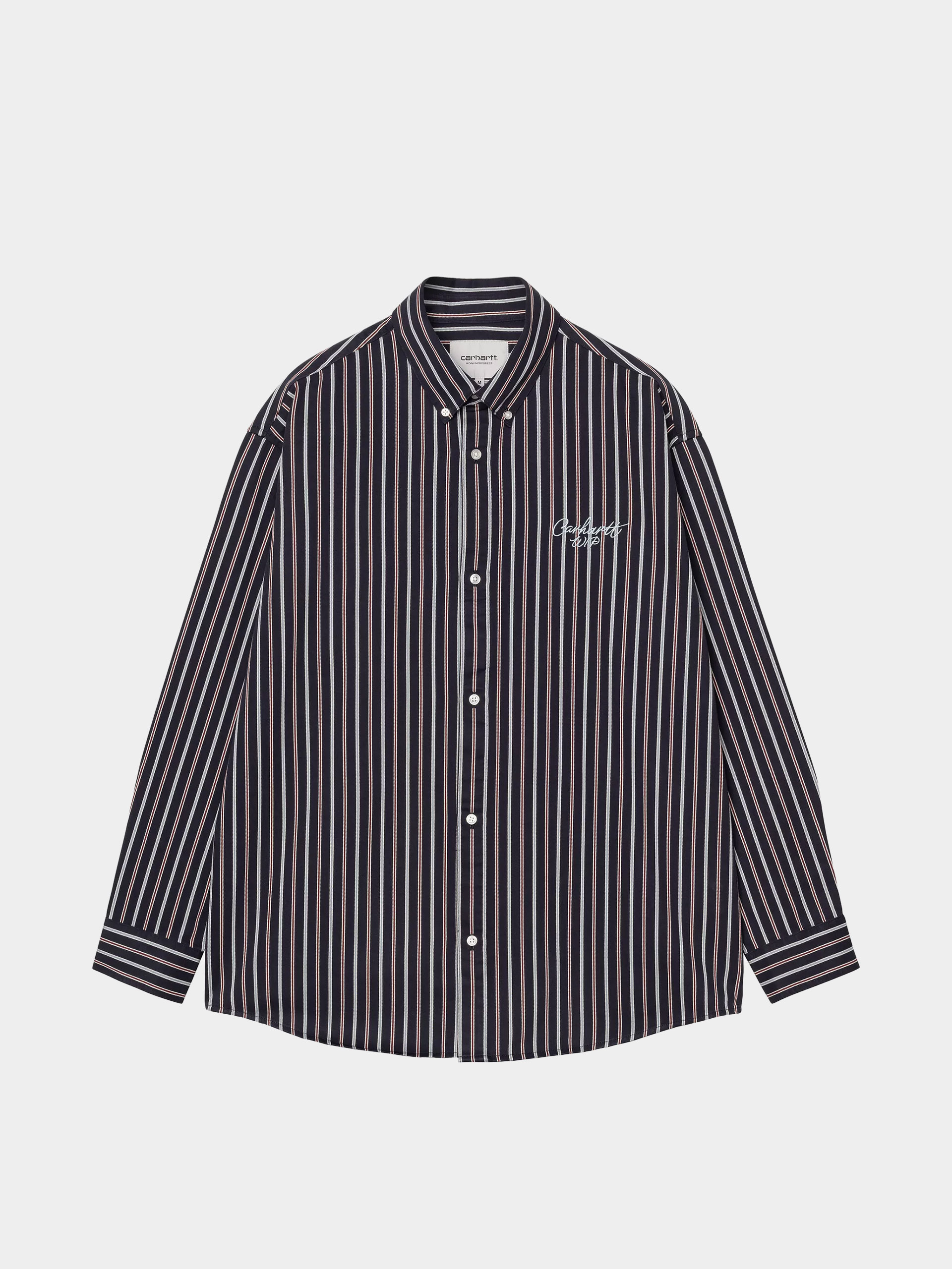 Cămașă Carhartt WIP Palance (palance stripe/dark navy)