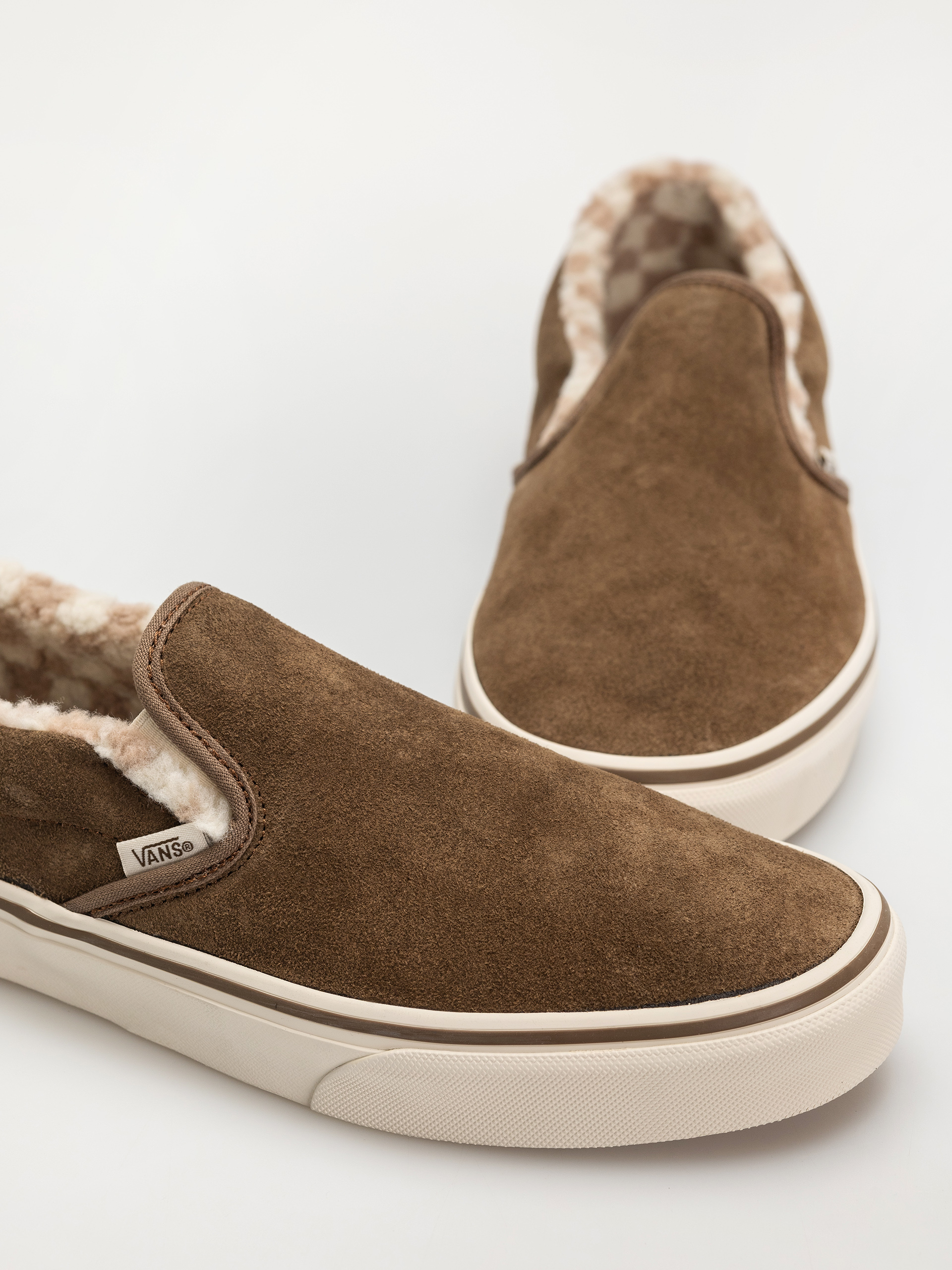 Pantofi Vans Classic Slip On (cozy hug sepia)