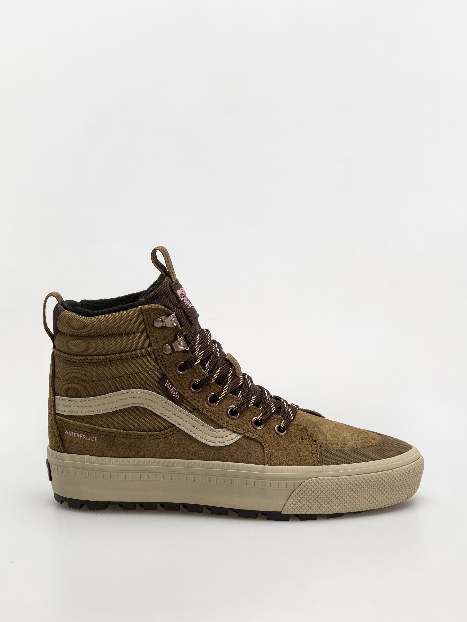 Pantofi Vans Mte Sk8 Hi Waterproof Insulated (brown/pink)