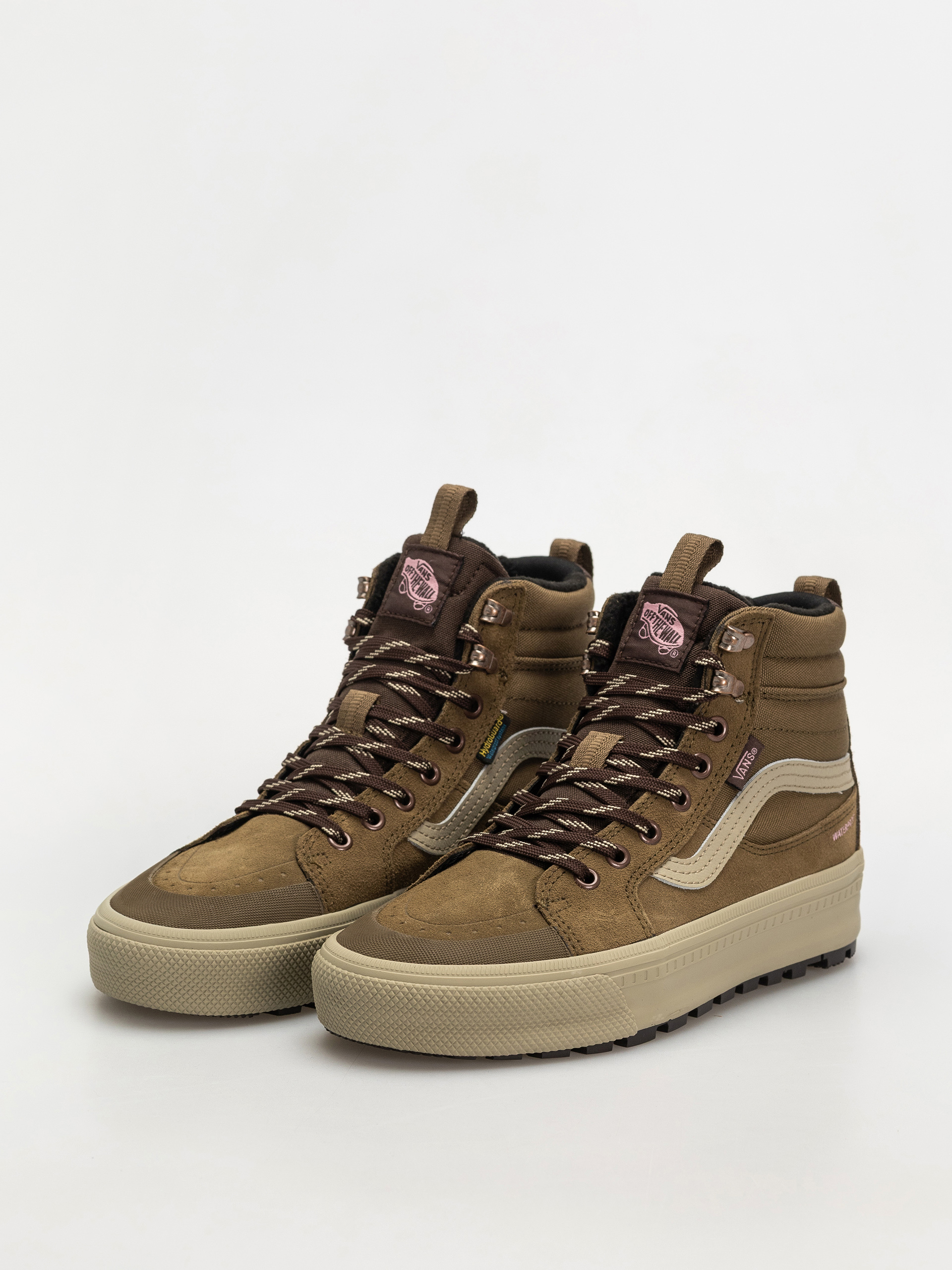 Pantofi Vans Mte Sk8 Hi Waterproof Insulated (brown/pink)