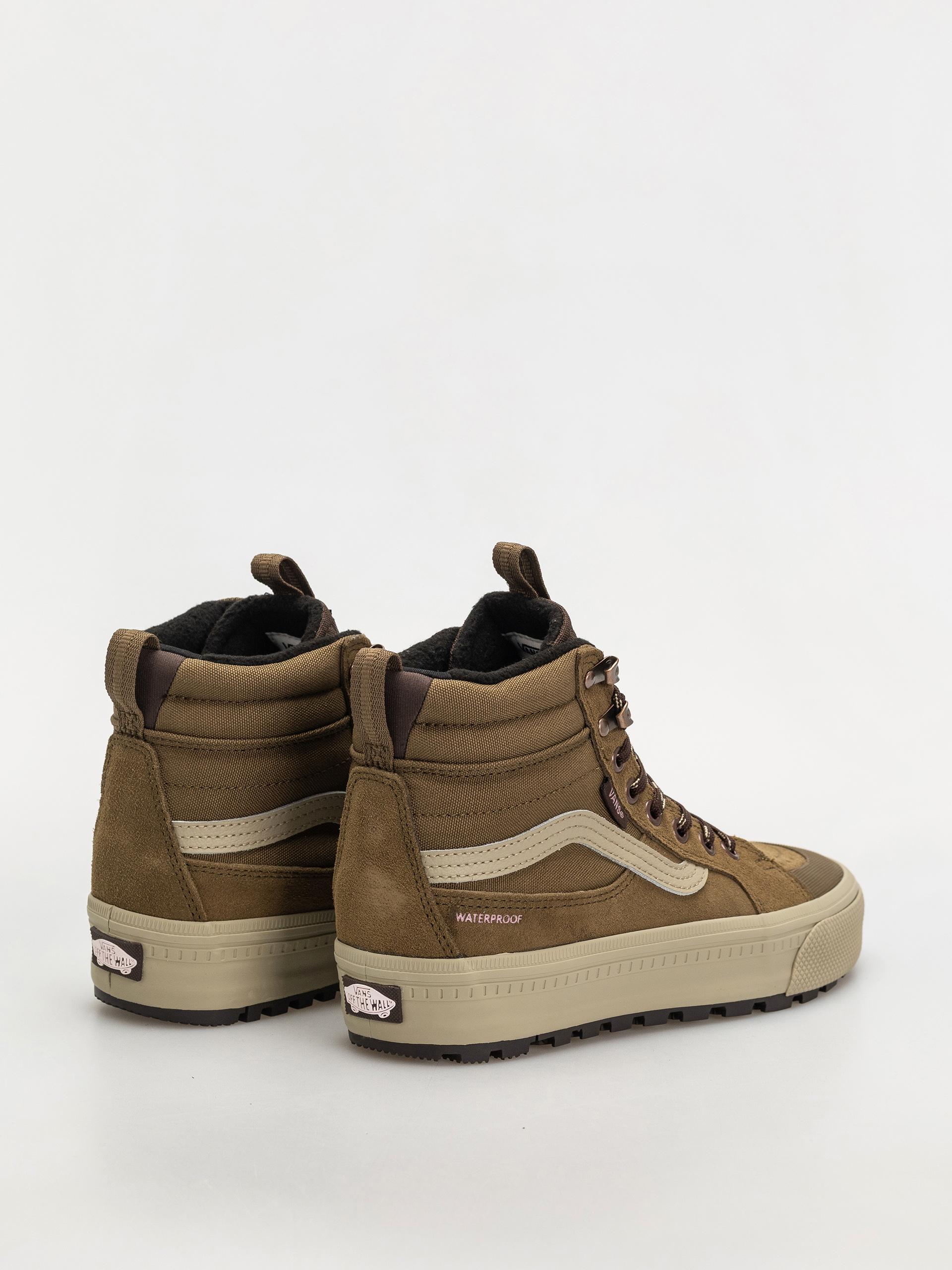 Pantofi Vans Mte Sk8 Hi Waterproof Insulated (brown/pink)