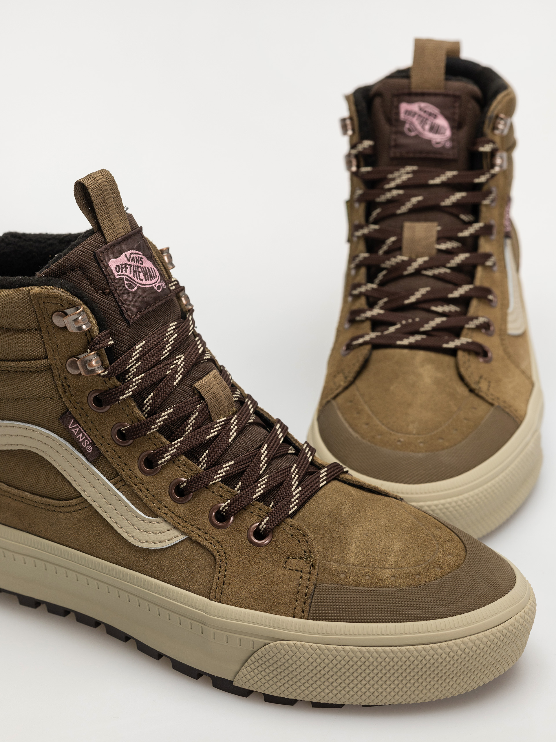 Pantofi Vans Mte Sk8 Hi Waterproof Insulated (brown/pink)