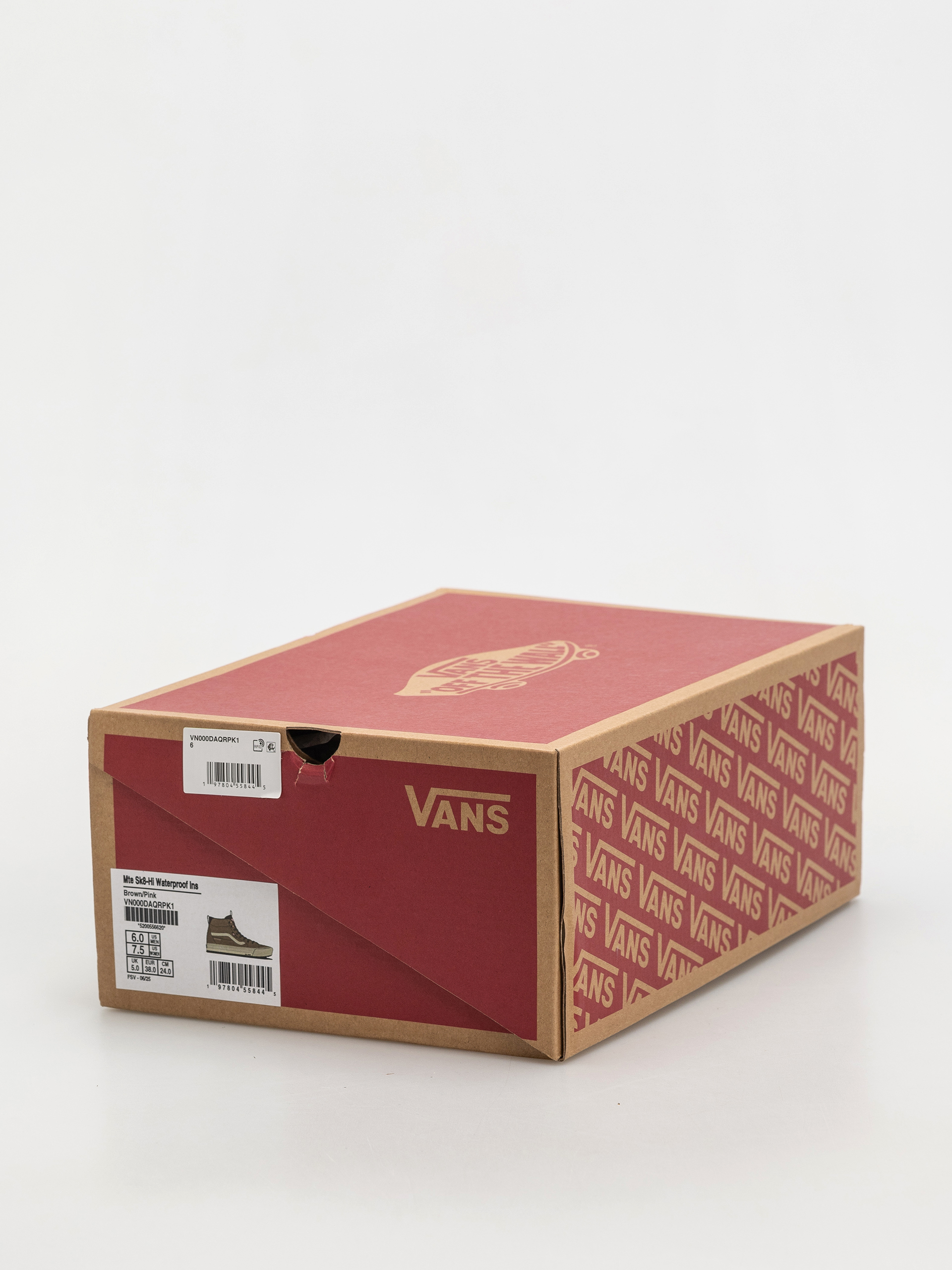 Pantofi Vans Mte Sk8 Hi Waterproof Insulated (brown/pink)