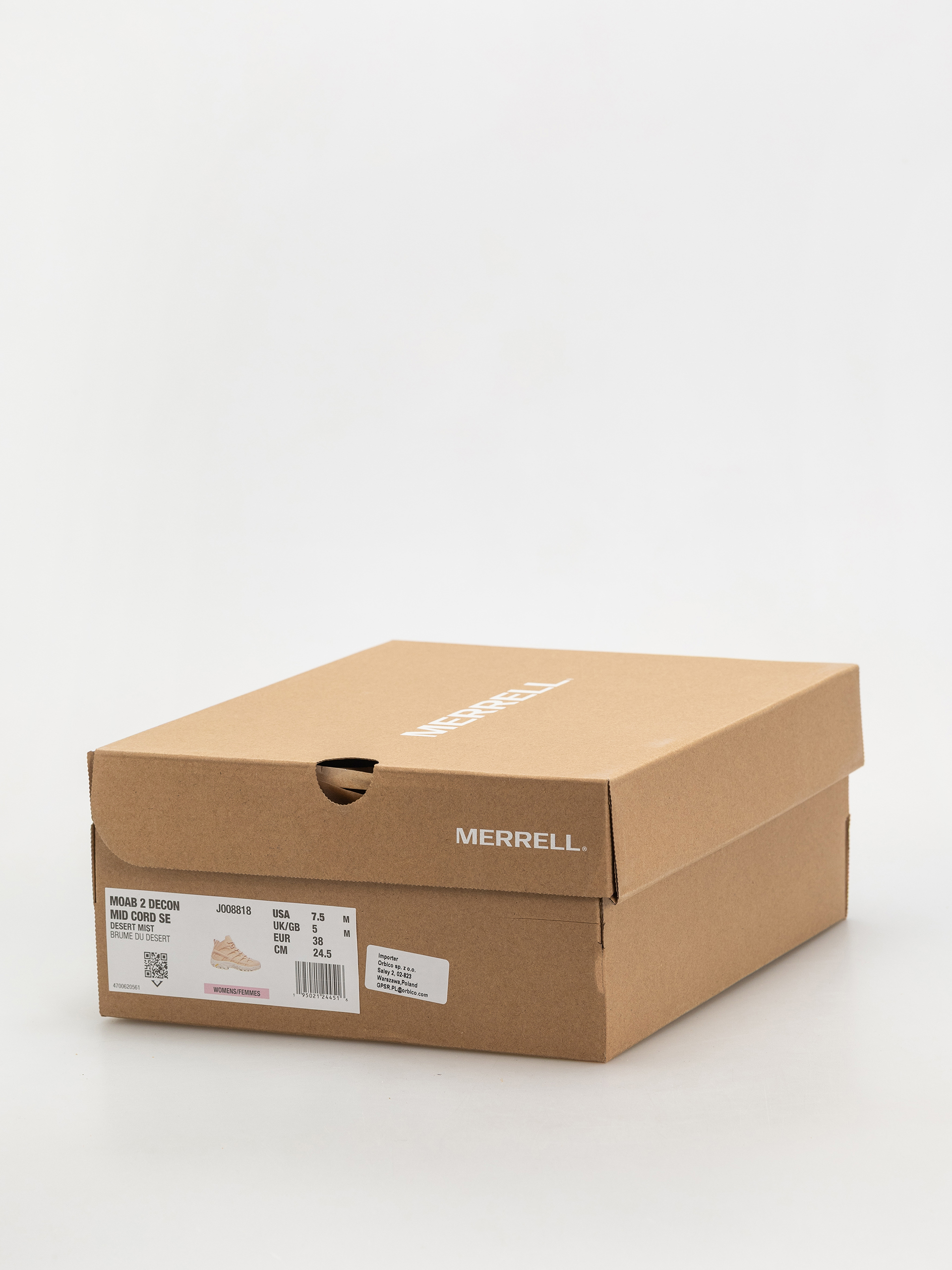 Pantofi Merrell Moab 2 Decon Mid Cord Se Wmn (desert mist)