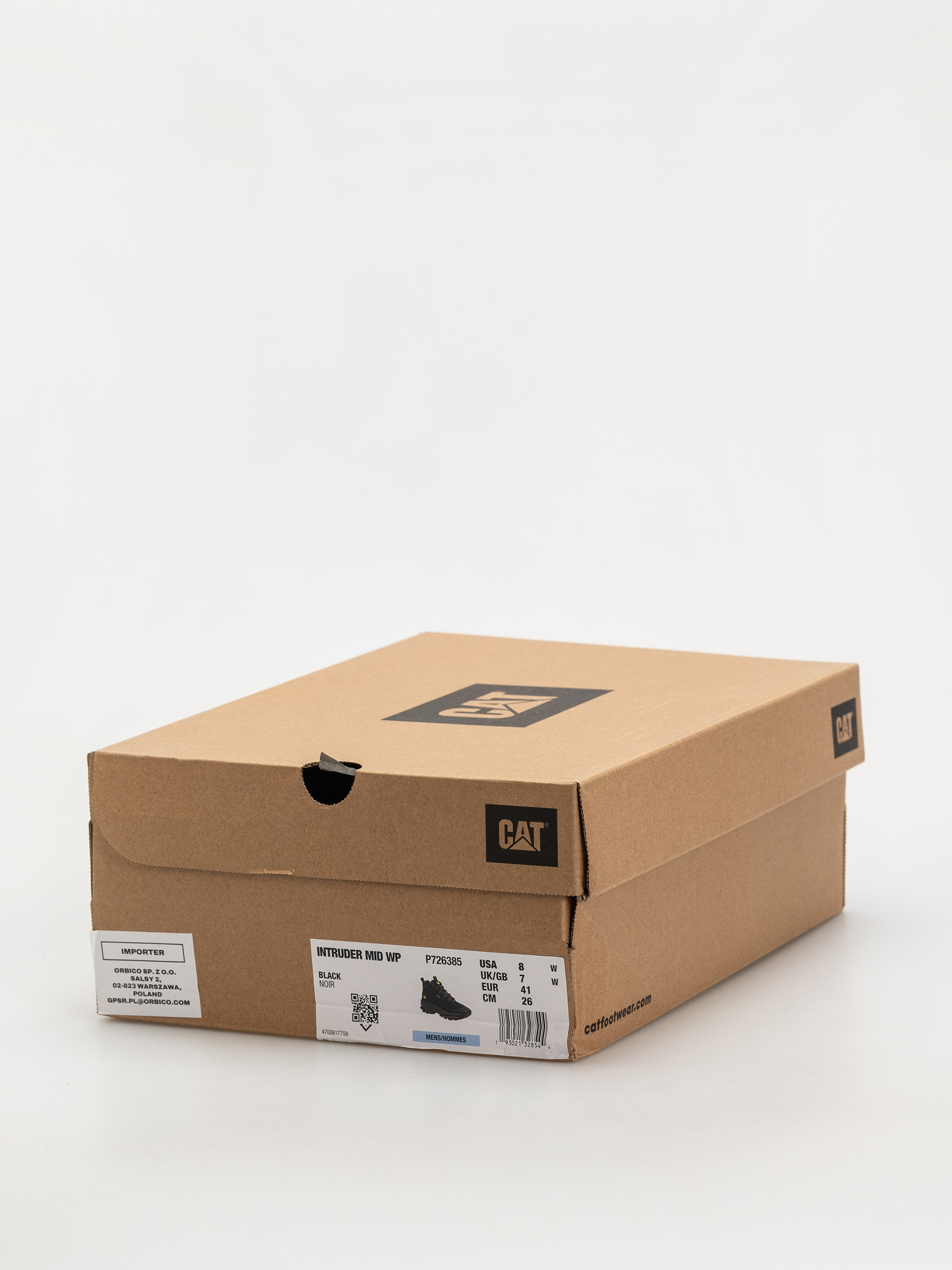 Pantofi de iarnă Caterpillar Intruder Mid Wp (black)