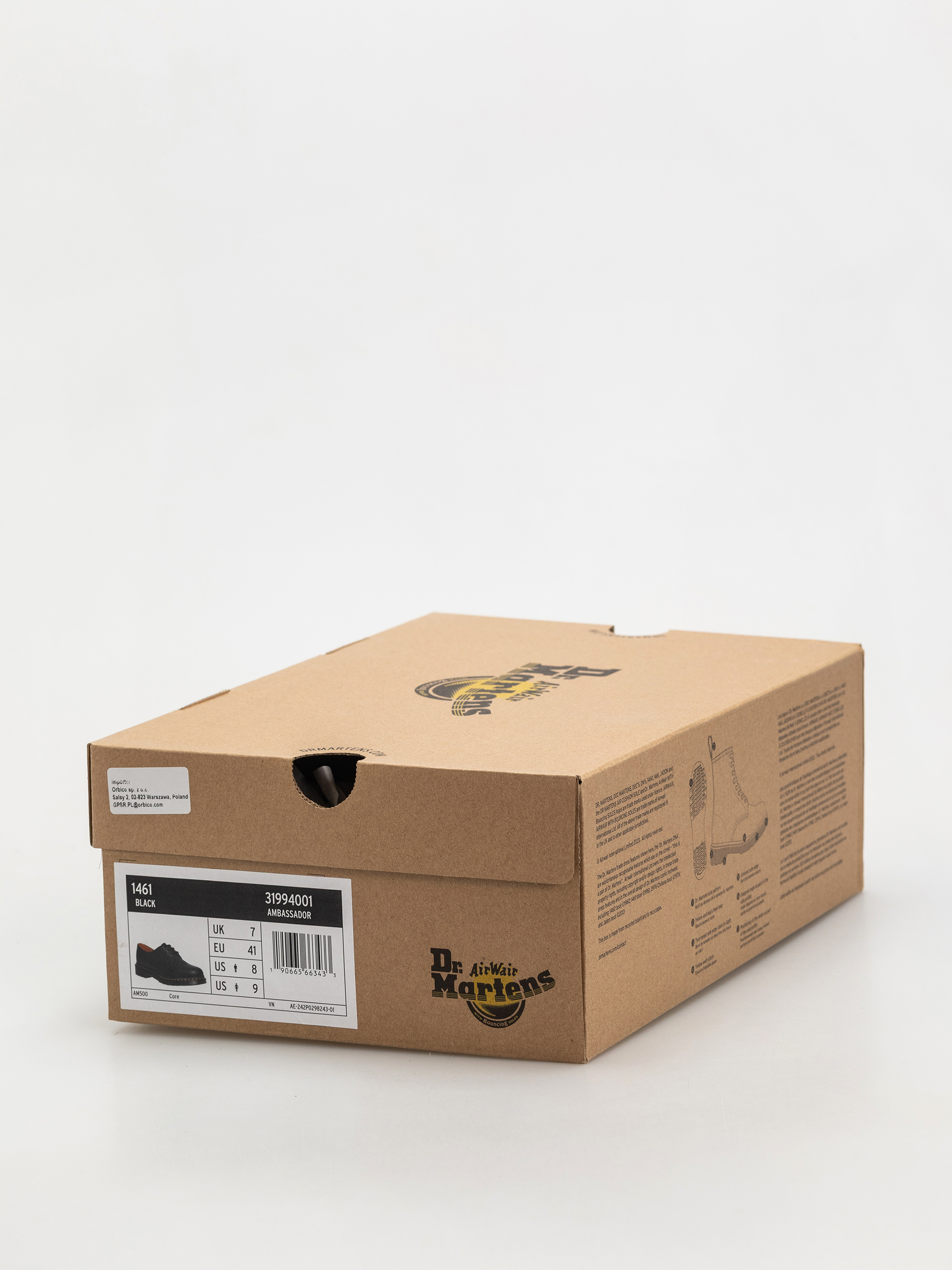 Pantofi Dr. Martens 1461 (black ambassador)