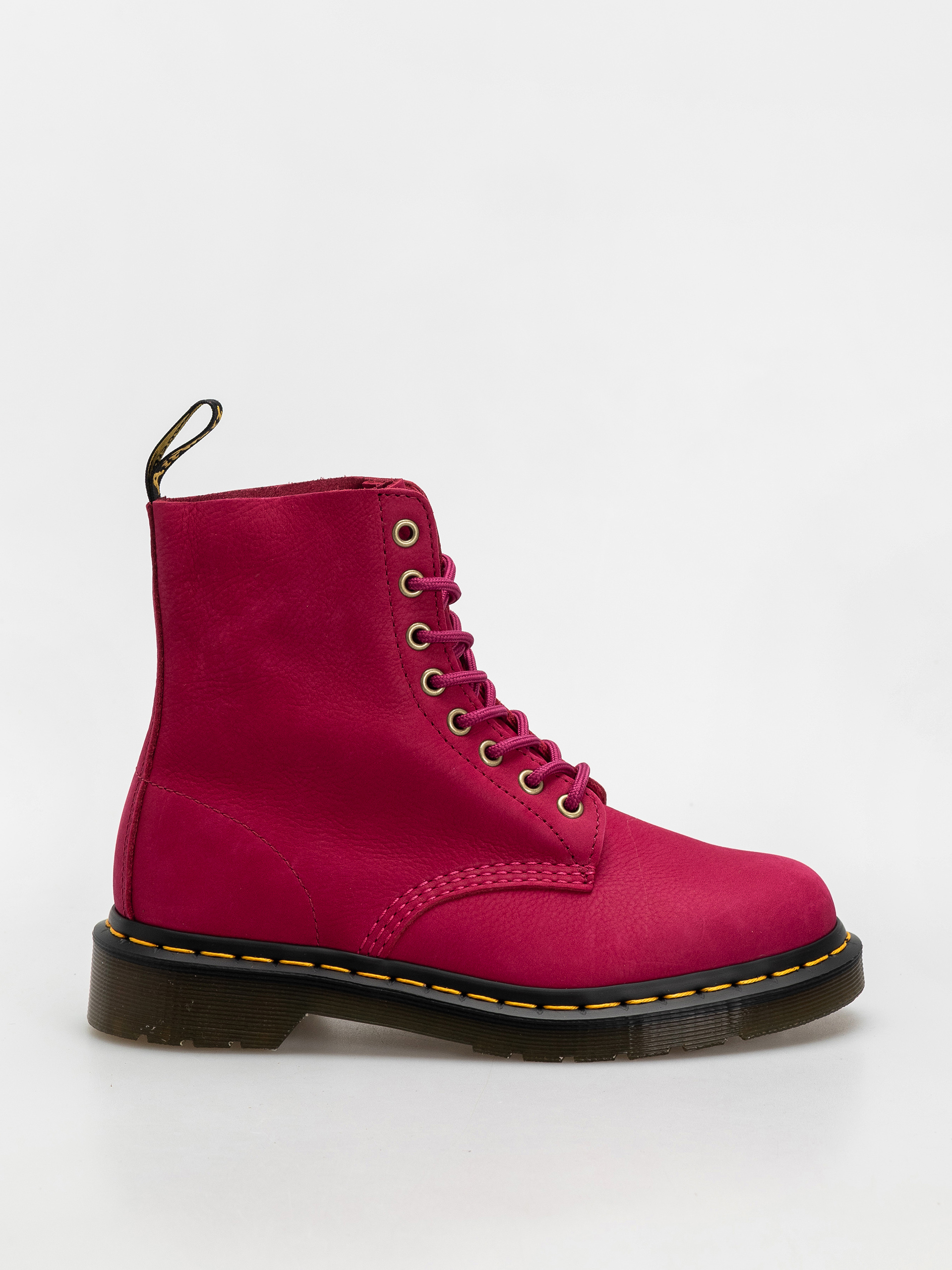 Pantofi Dr. Martens 1460 Pascal (fuchsia pink milled nubuck rb)