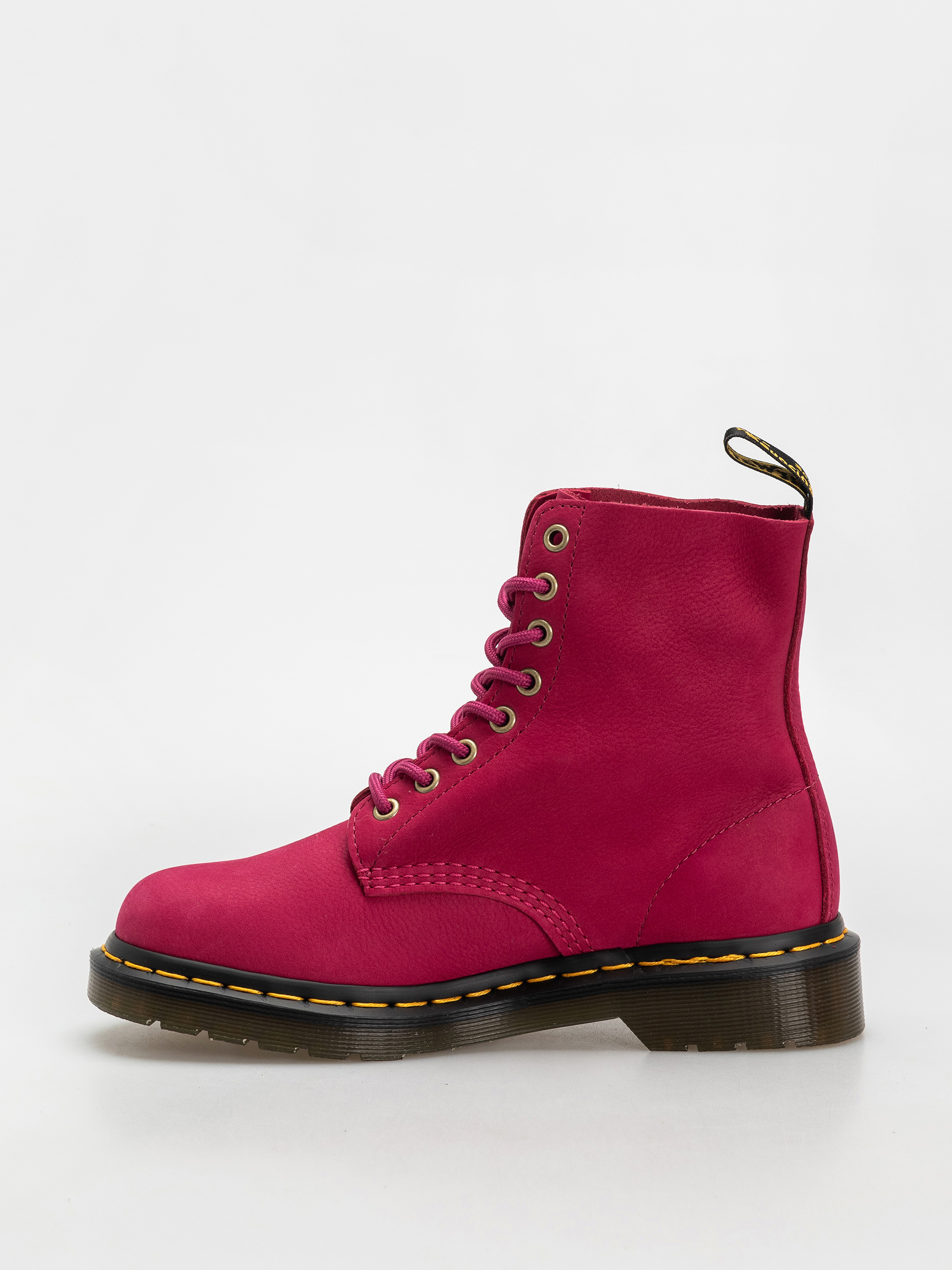 Pantofi Dr. Martens 1460 Pascal (fuchsia pink milled nubuck rb)
