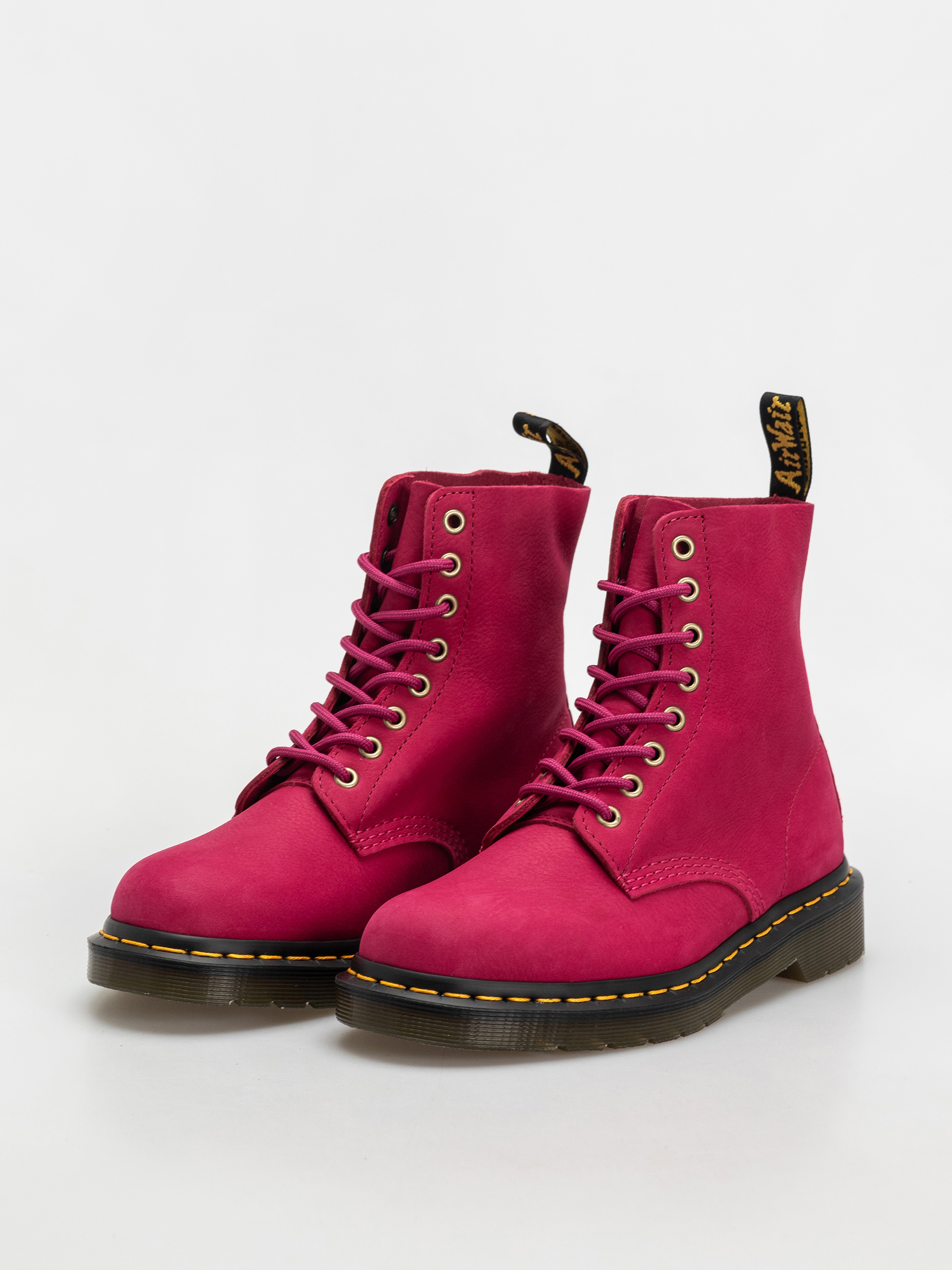 Pantofi Dr. Martens 1460 Pascal (fuchsia pink milled nubuck rb)