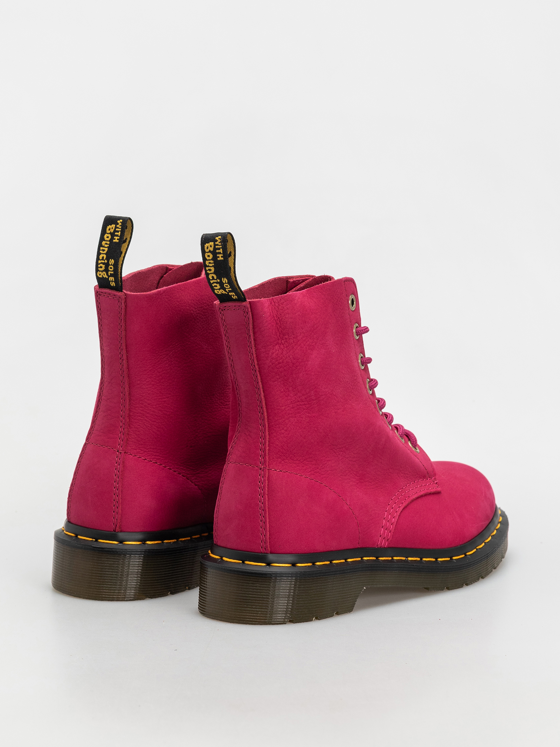 Pantofi Dr. Martens 1460 Pascal (fuchsia pink milled nubuck rb)