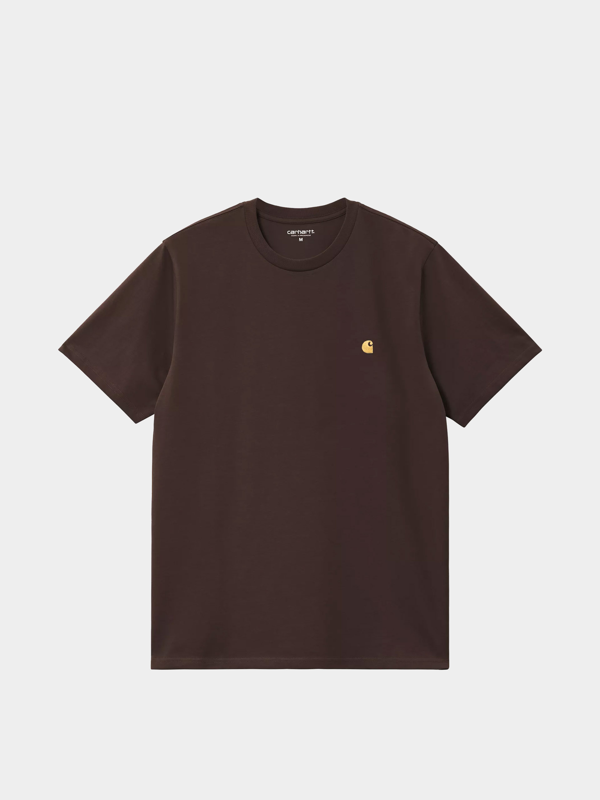 Tricou Carhartt WIP Chase (tobacco/gold)