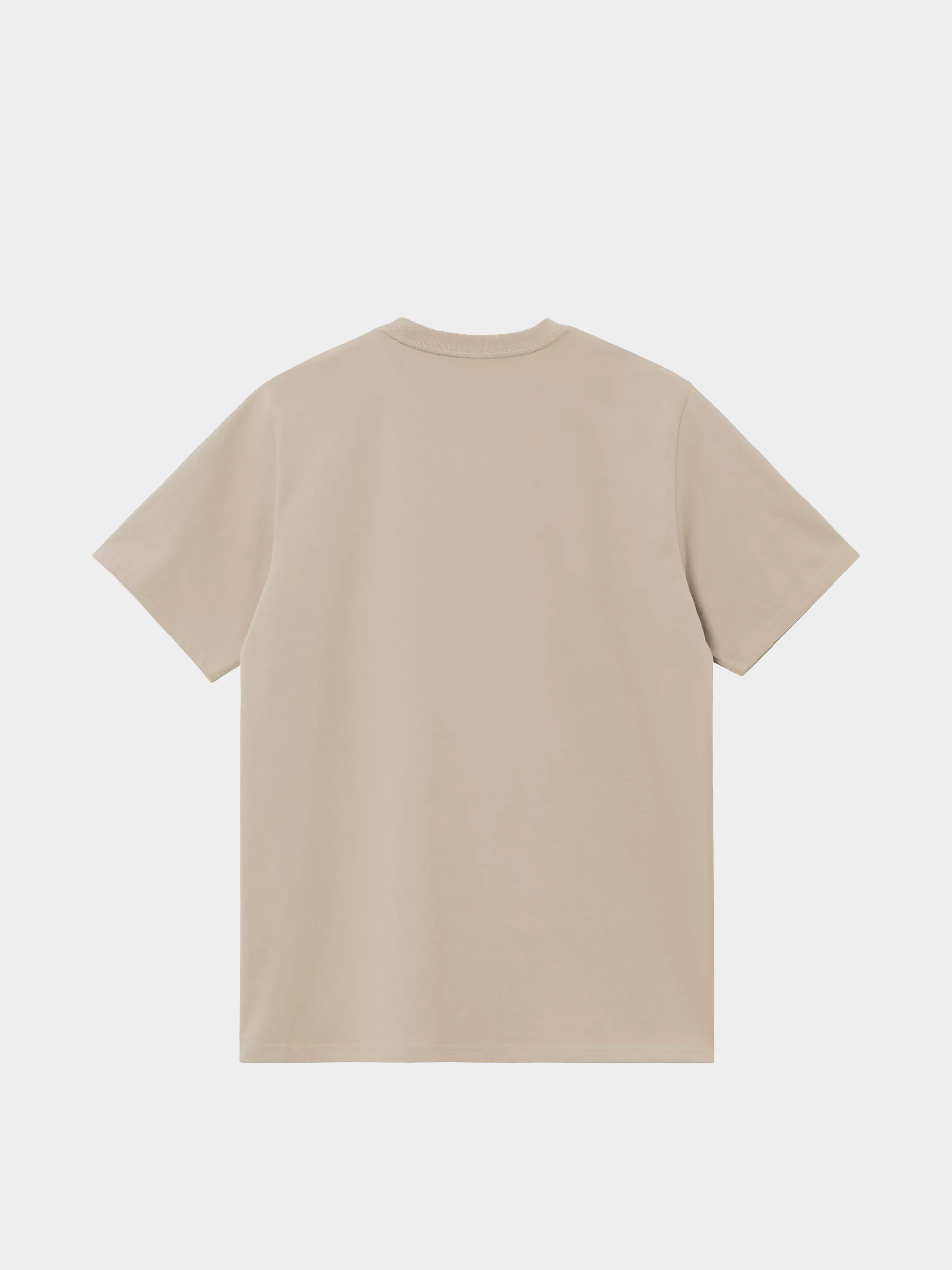 Tricou Carhartt WIP Script Embroidery (fleur de sel/white)