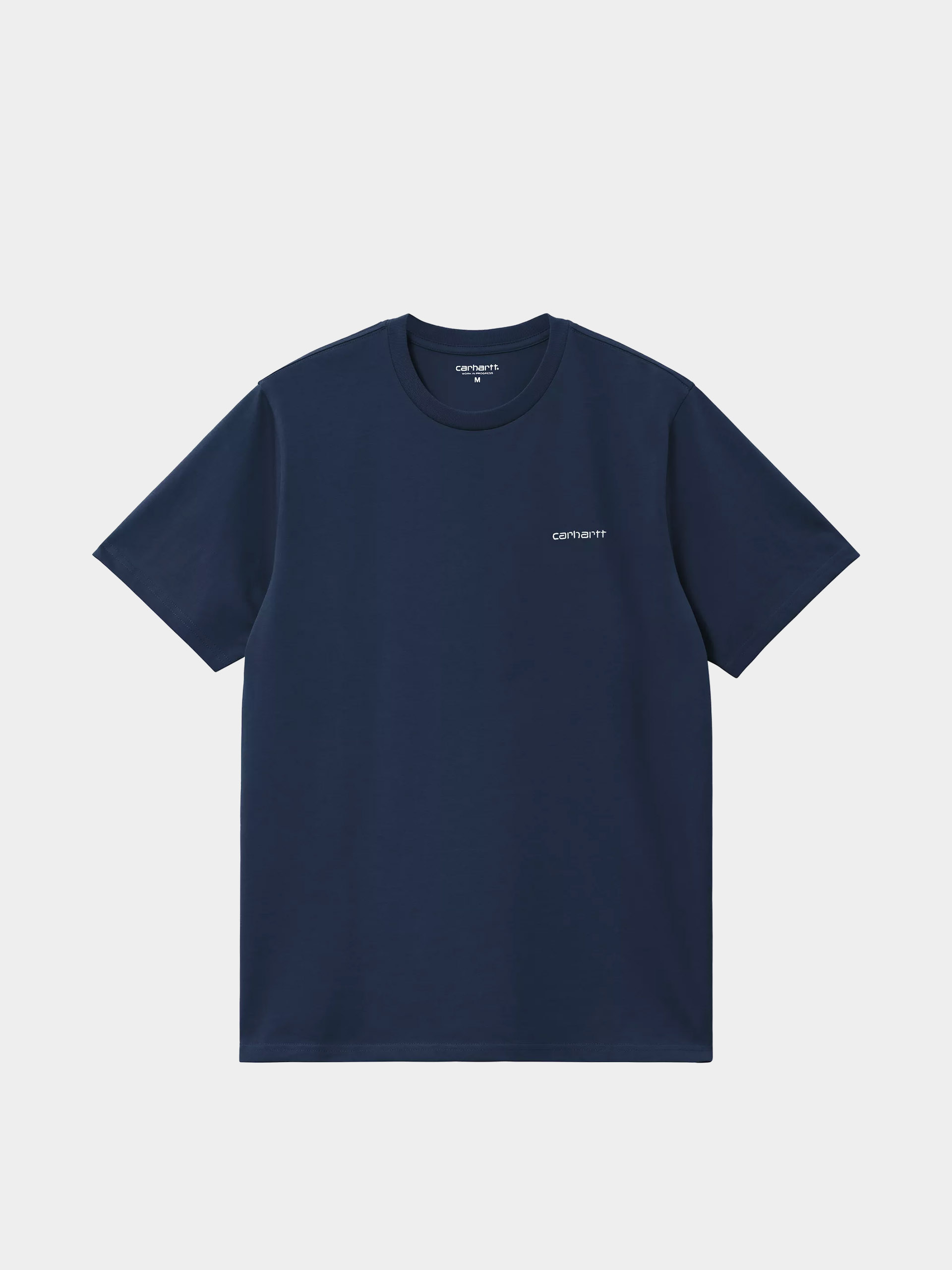 Tricou Carhartt WIP Script Embroidery (jupiter/white)