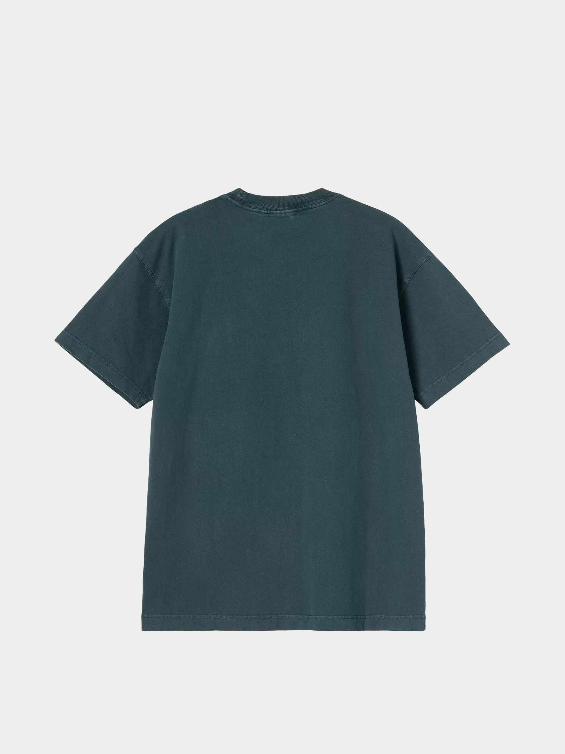 Tricou Carhartt WIP Vista (deep lagoon/garment dyed)