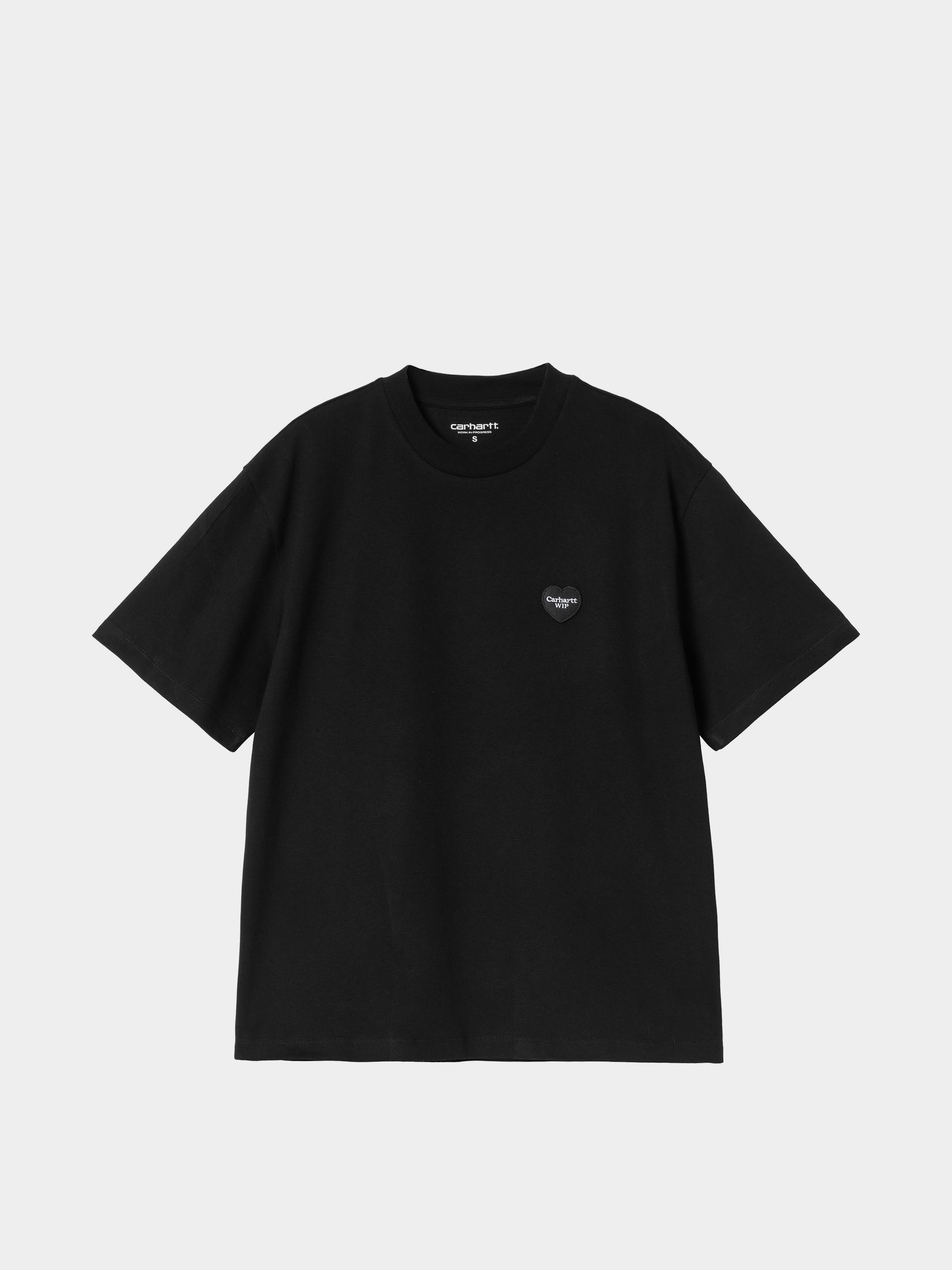 Tricou Carhartt WIP Heart Patch Wmn (black/black)