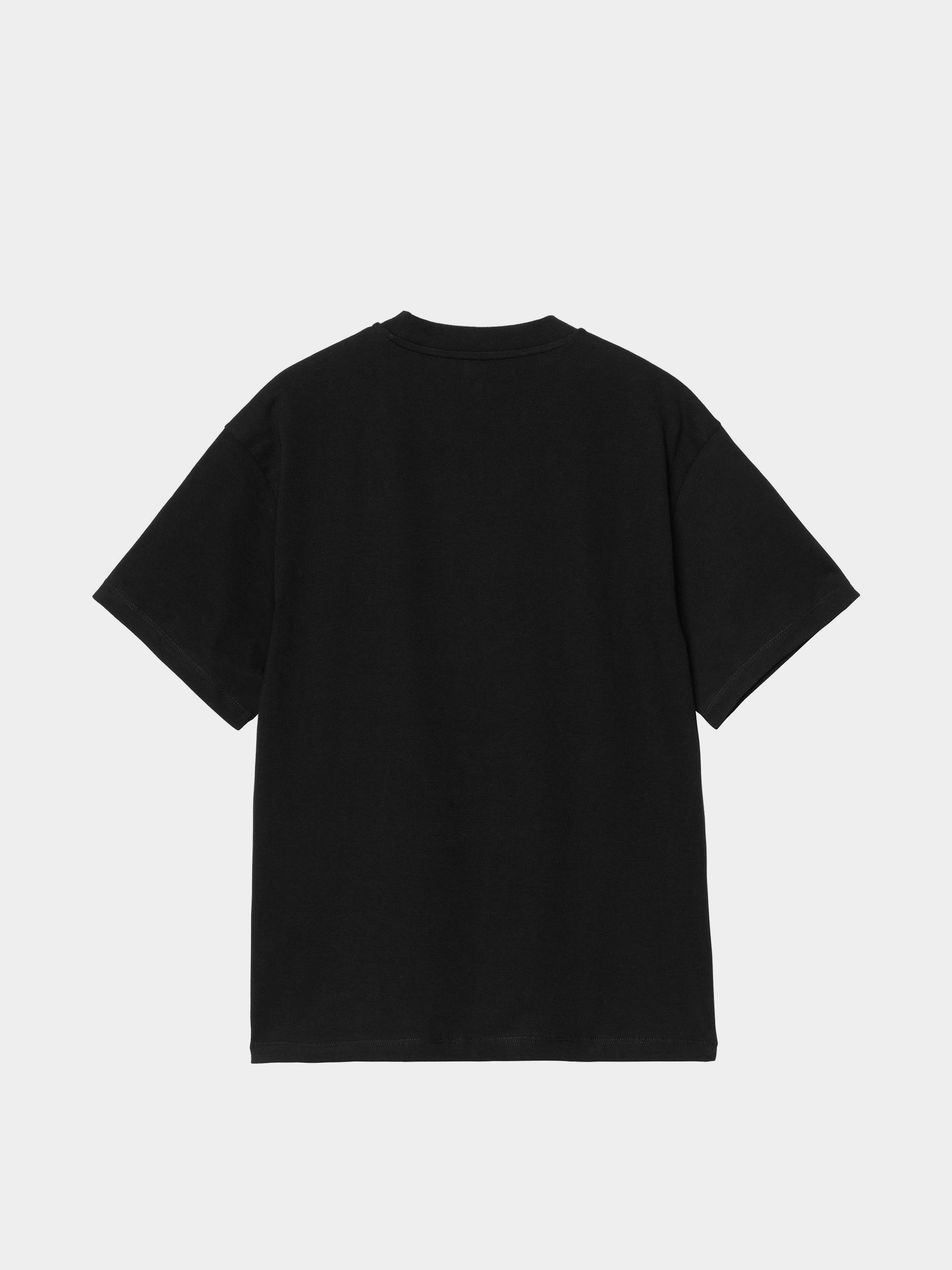 Tricou Carhartt WIP Heart Patch Wmn (black/red)