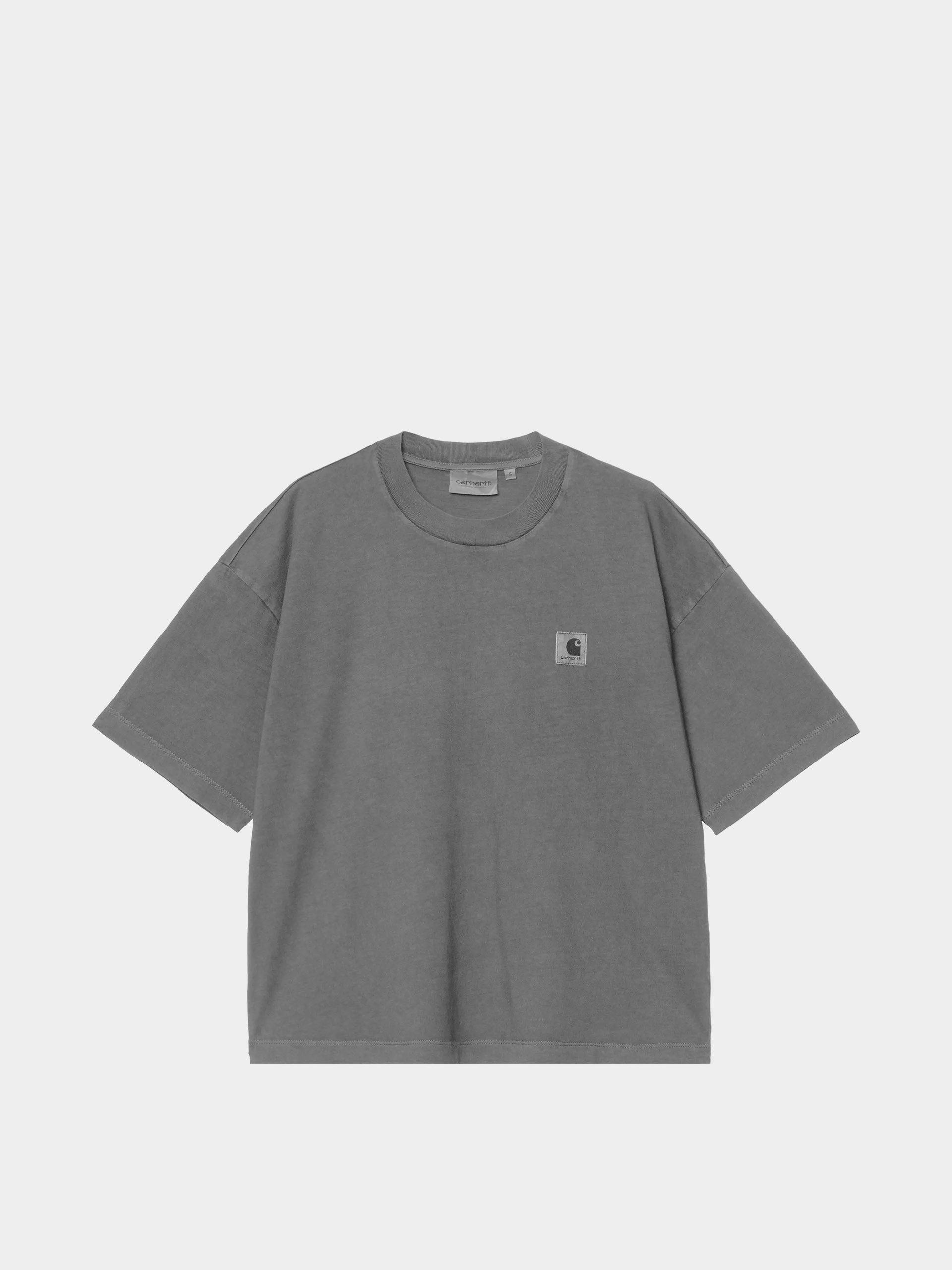 Tricou Carhartt WIP Nelson Wmn (black/garment dyed)