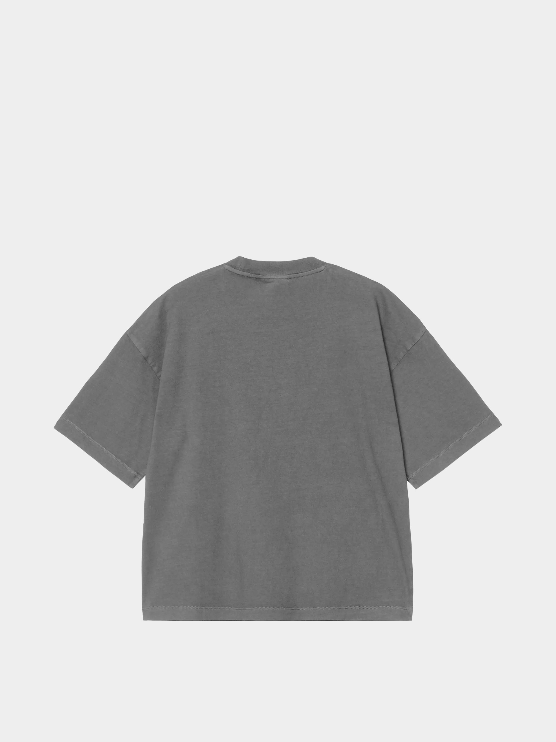 Tricou Carhartt WIP Nelson Wmn (black/garment dyed)