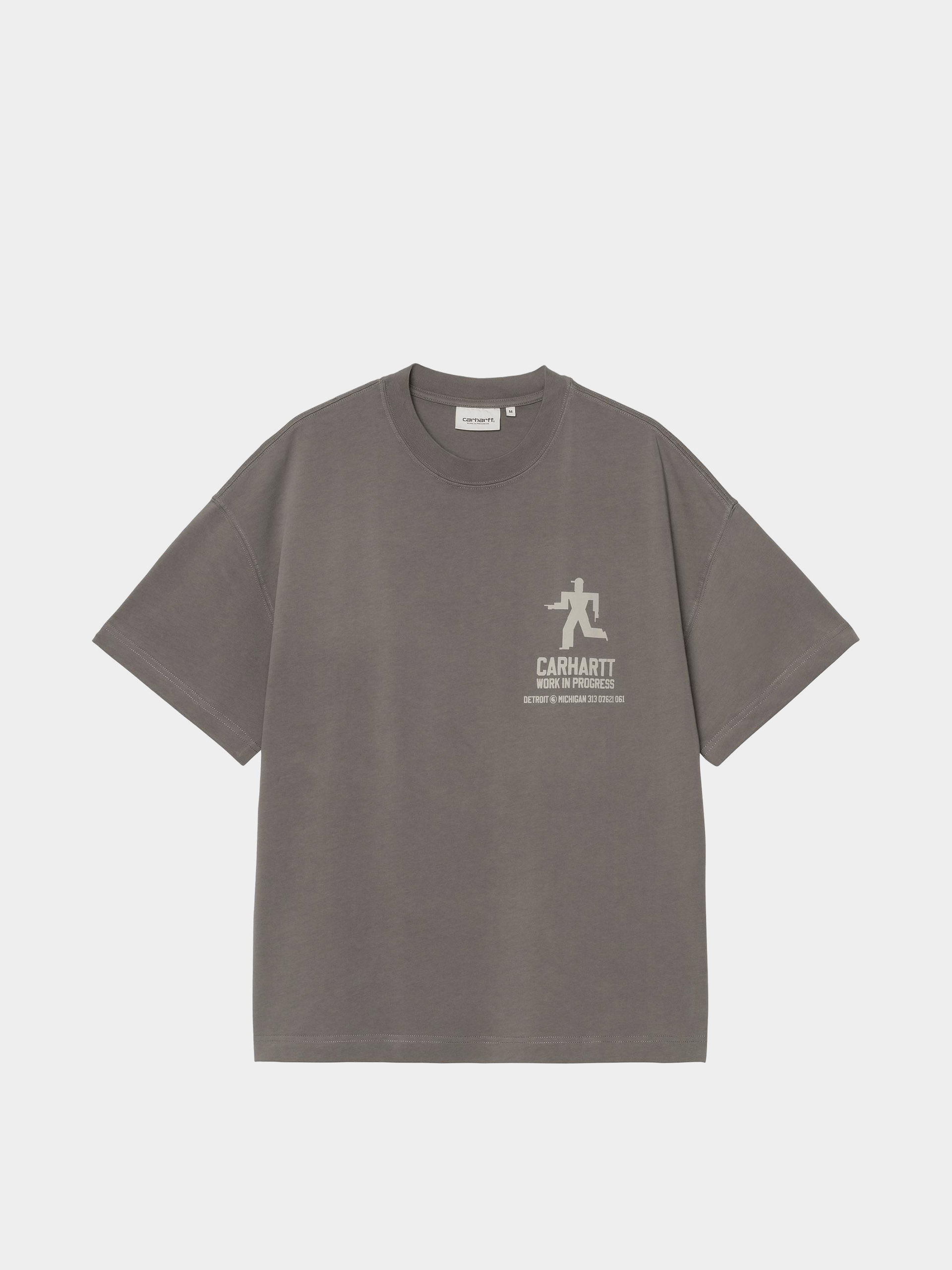 Tricou Carhartt WIP Distance (graphite/stone dyed)