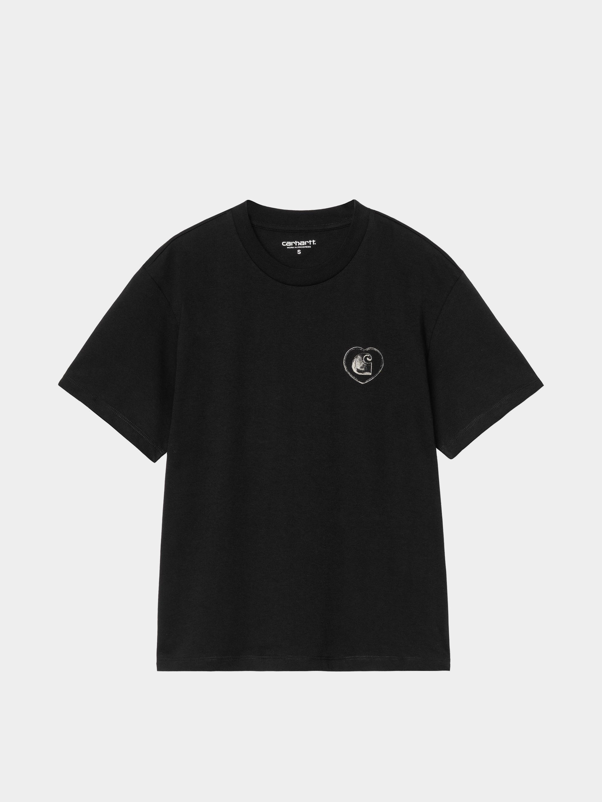 Tricou Carhartt WIP Hearts Of Hartts Wmn (black)