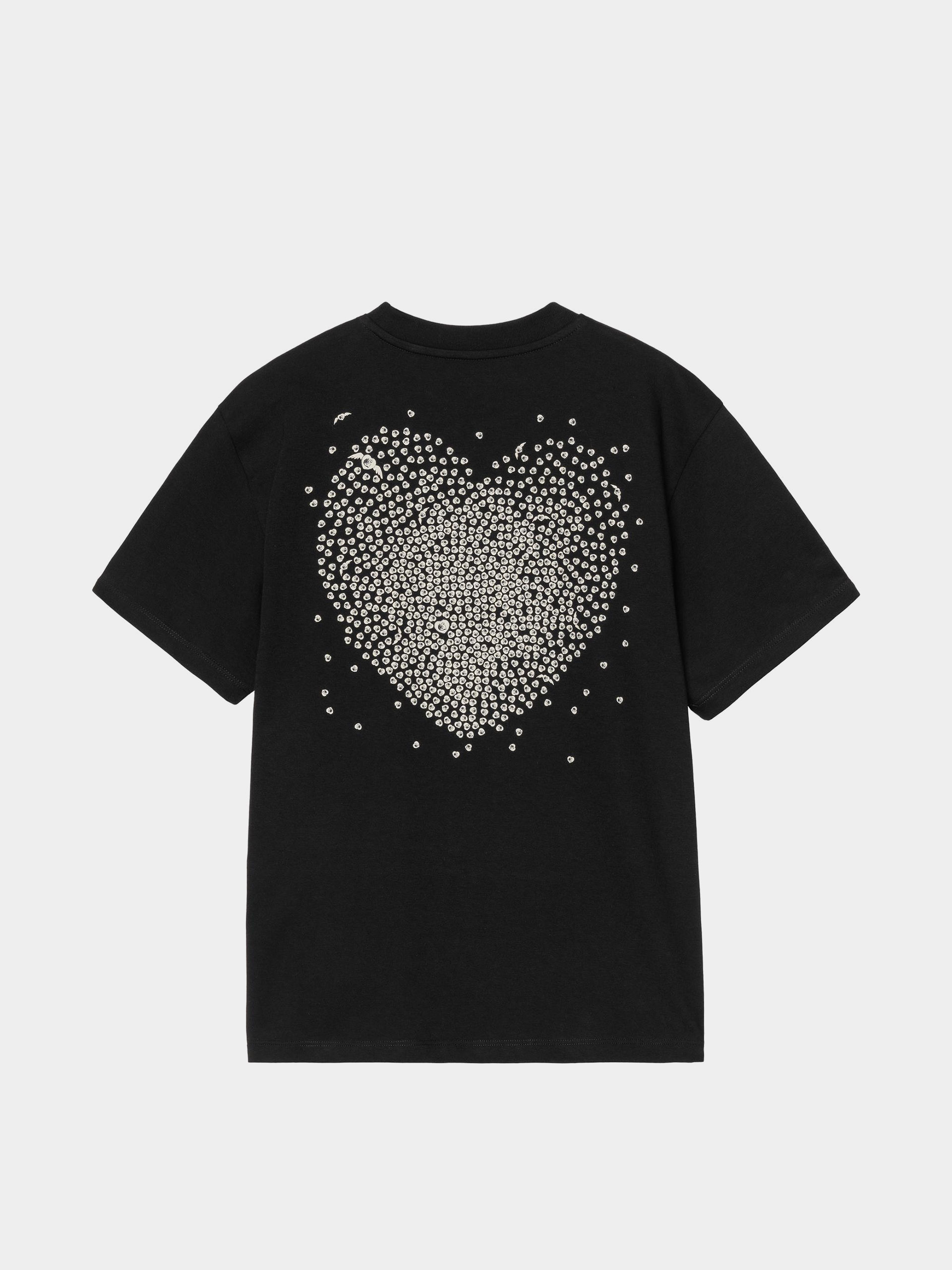 Tricou Carhartt WIP Hearts Of Hartts Wmn (black)