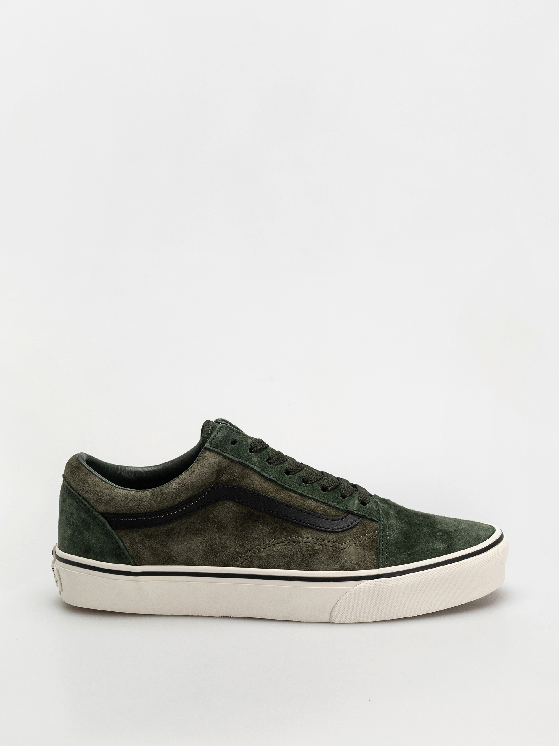 Pantofi Vans Old Skool (pig suede green/multi)