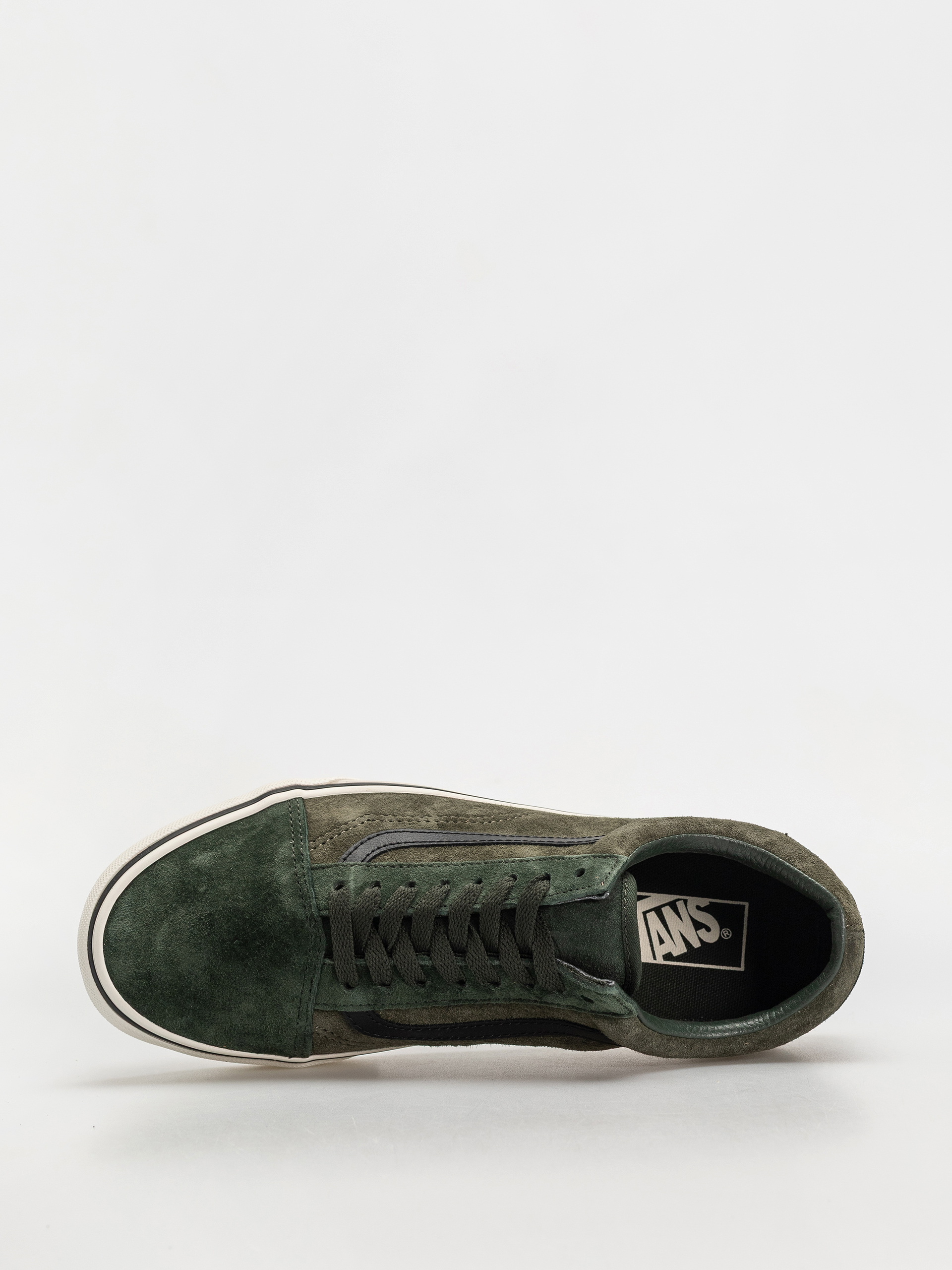 Pantofi Vans Old Skool (pig suede green/multi)