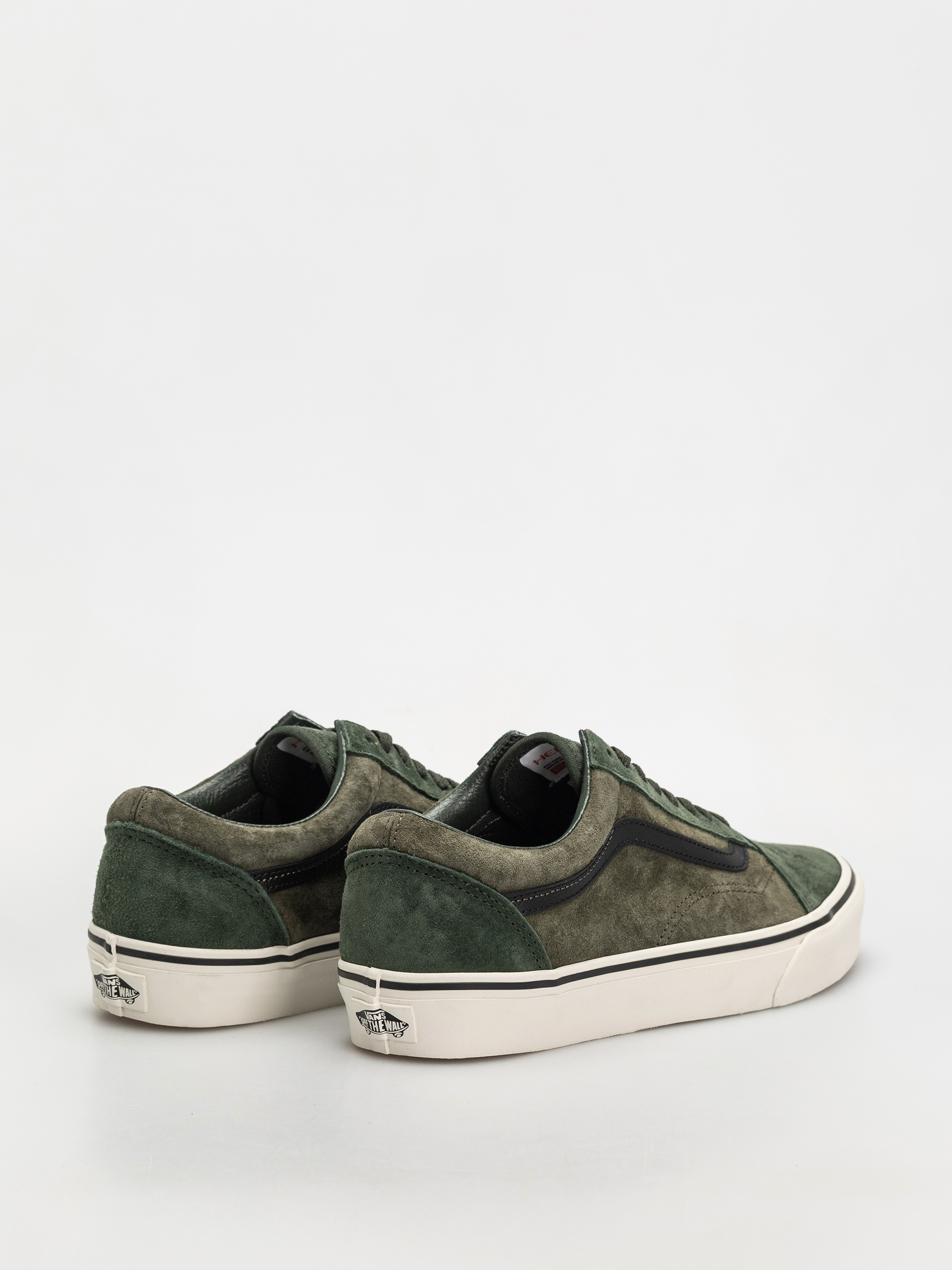 Pantofi Vans Old Skool (pig suede green/multi)