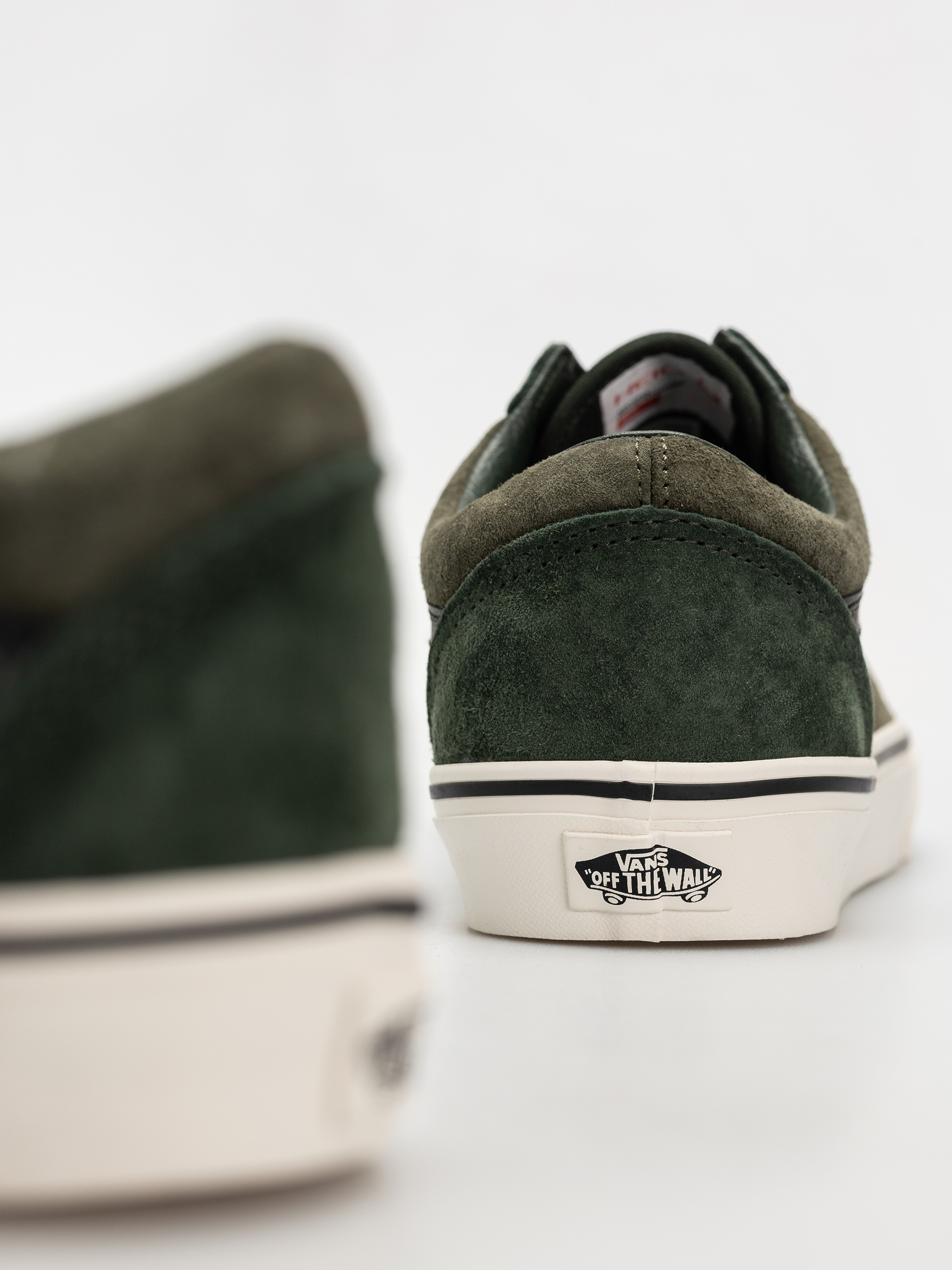 Pantofi Vans Old Skool (pig suede green/multi)