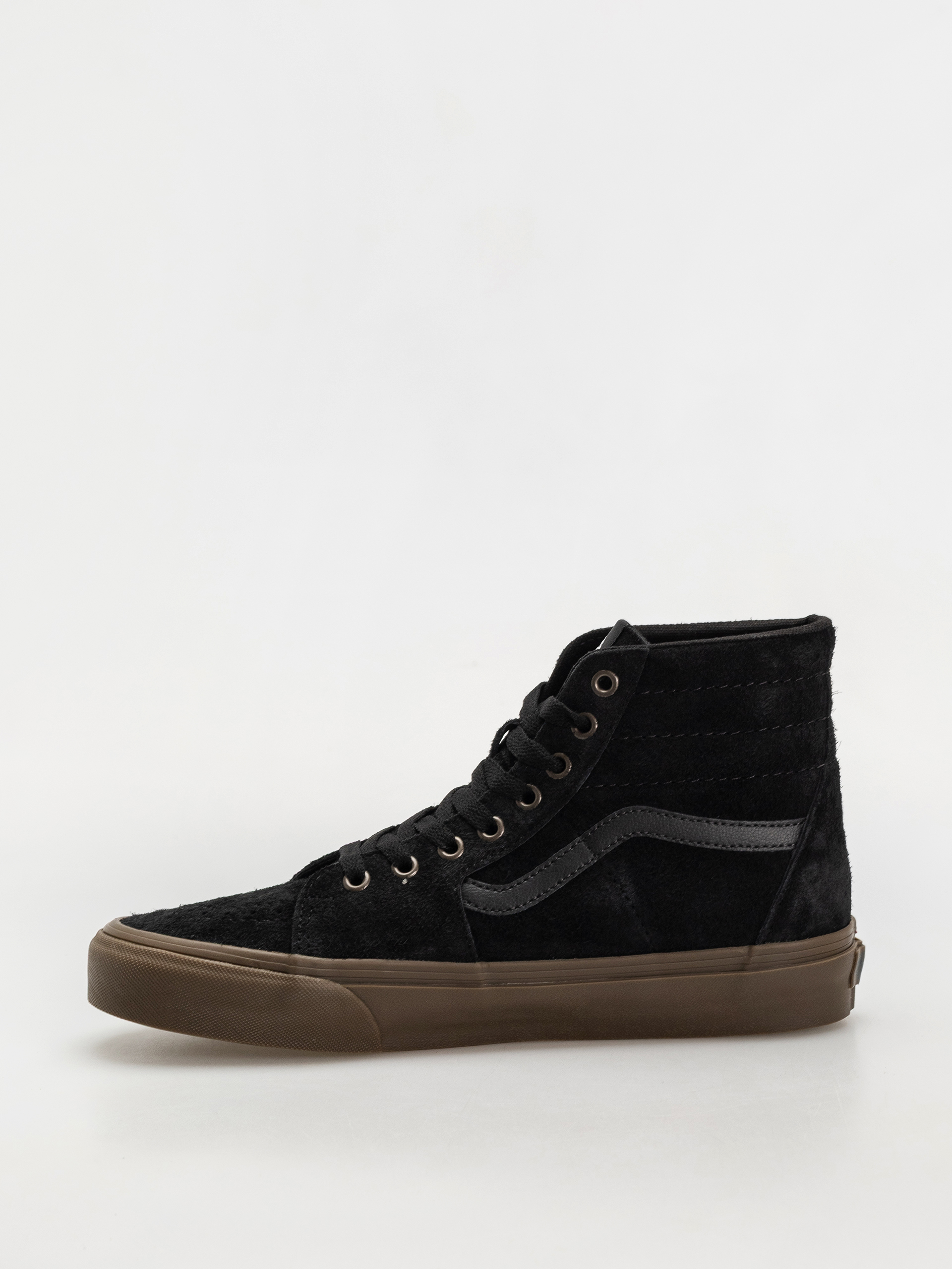 Pantofi Vans Sk8 Hi Tapered (hairy suede black/gum)
