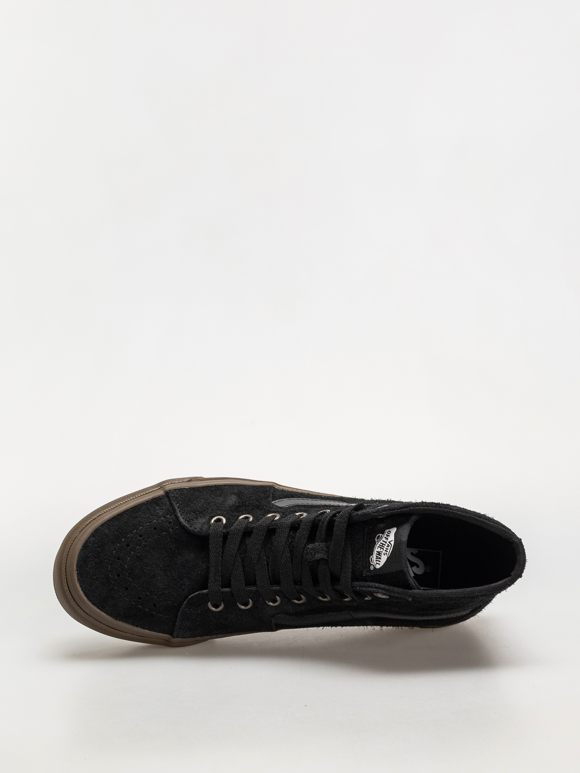 Pantofi Vans Sk8 Hi Tapered (hairy suede black/gum)