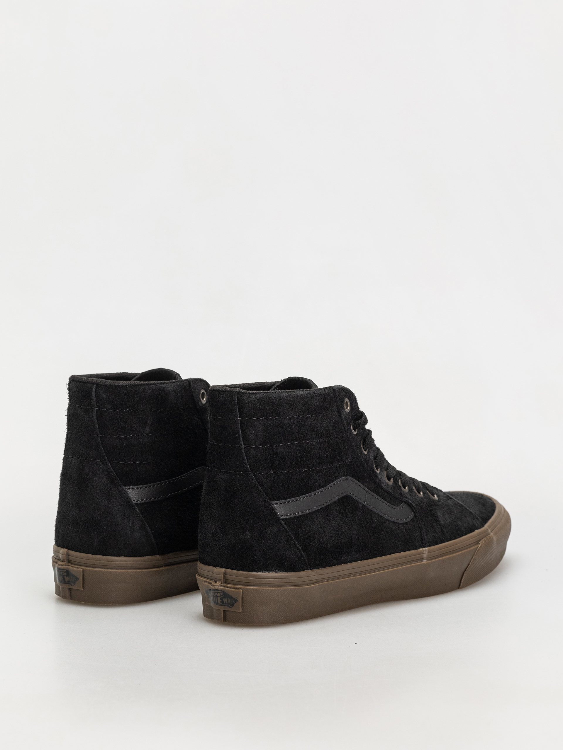 Pantofi Vans Sk8 Hi Tapered (hairy suede black/gum)