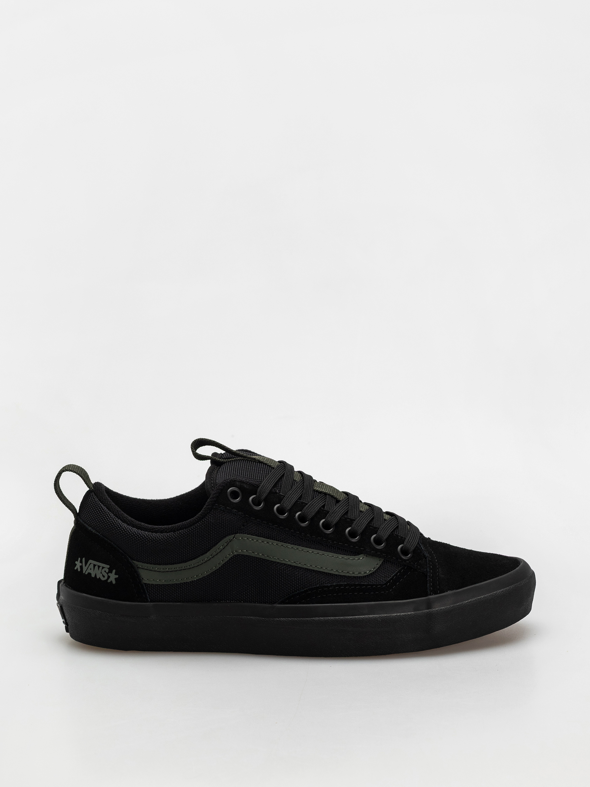 Pantofi Vans Skate Old Skool 36 + (atiba black/dark green)
