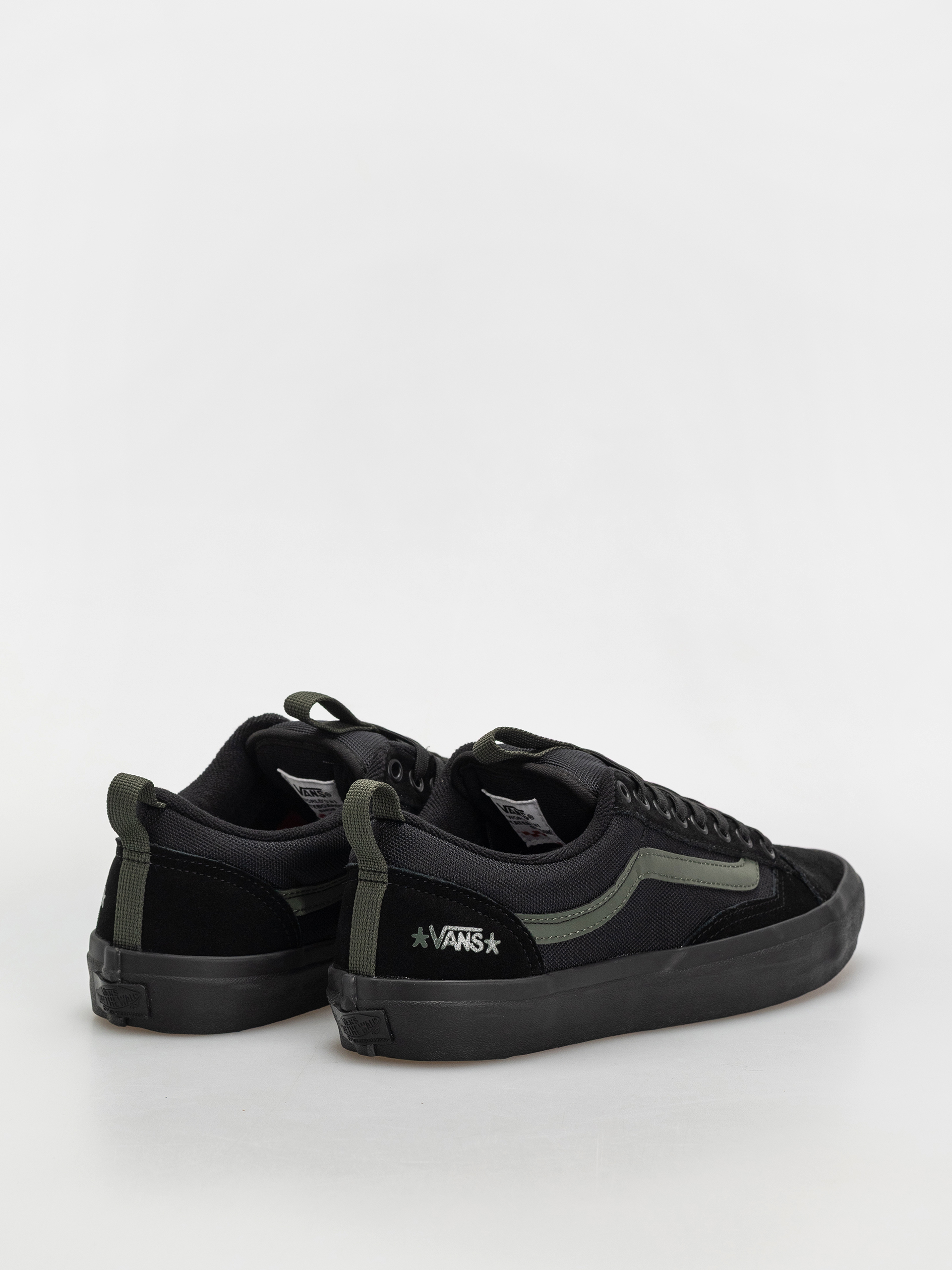 Pantofi Vans Skate Old Skool 36 + (atiba black/dark green)