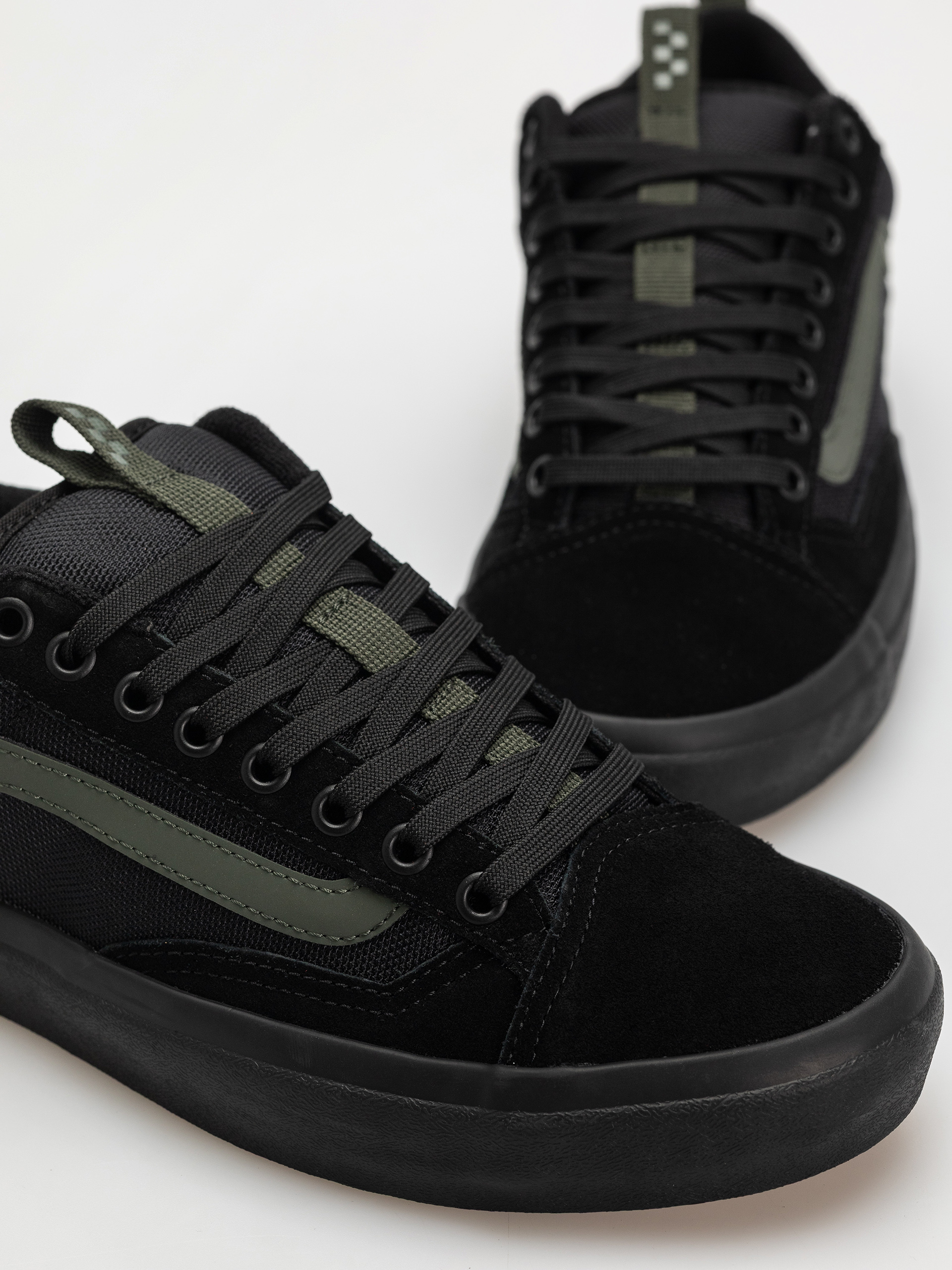 Pantofi Vans Skate Old Skool 36 + (atiba black/dark green)