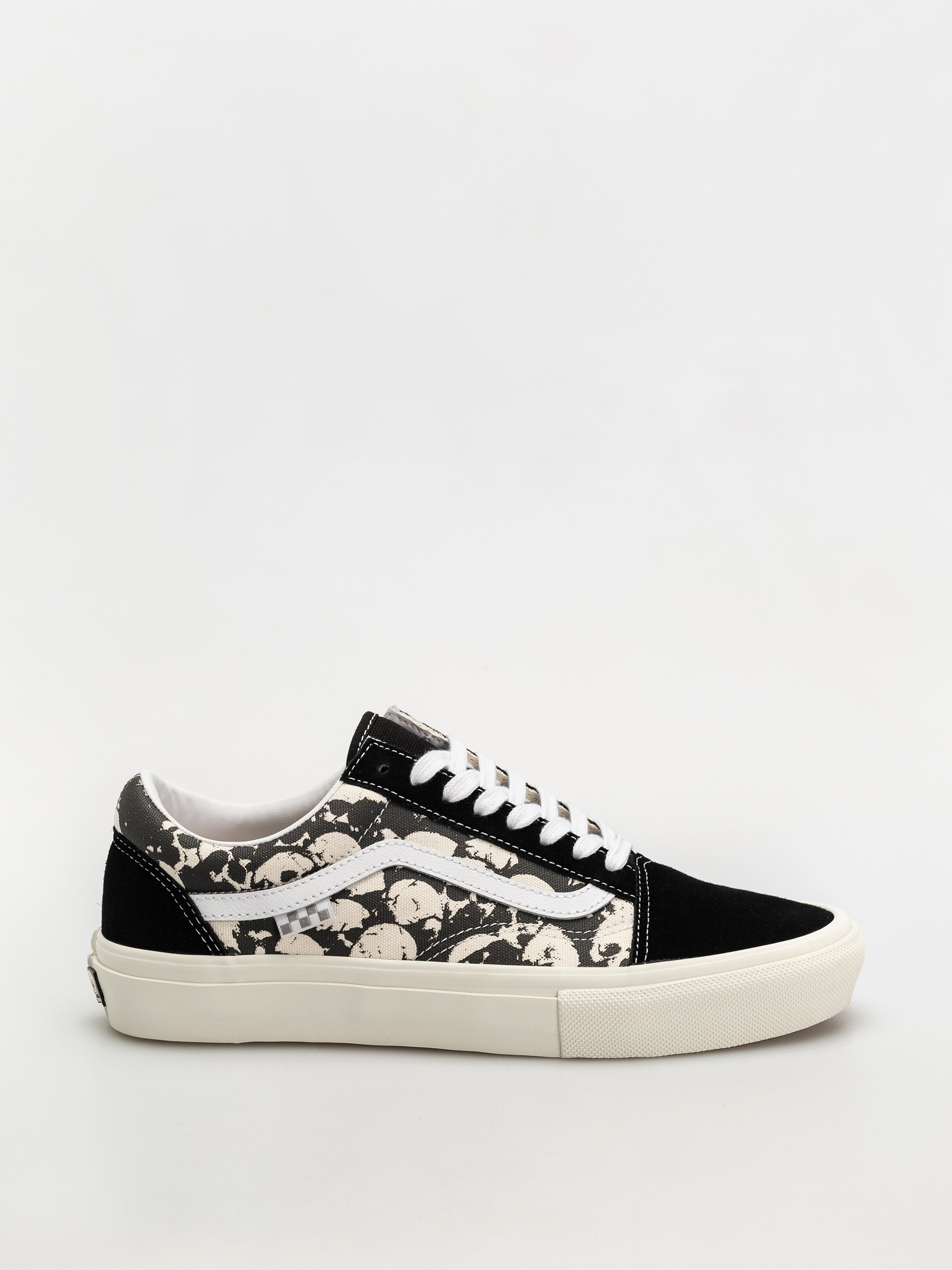 Pantofi Vans Skate Old Skool (skull pile black/white/gum)