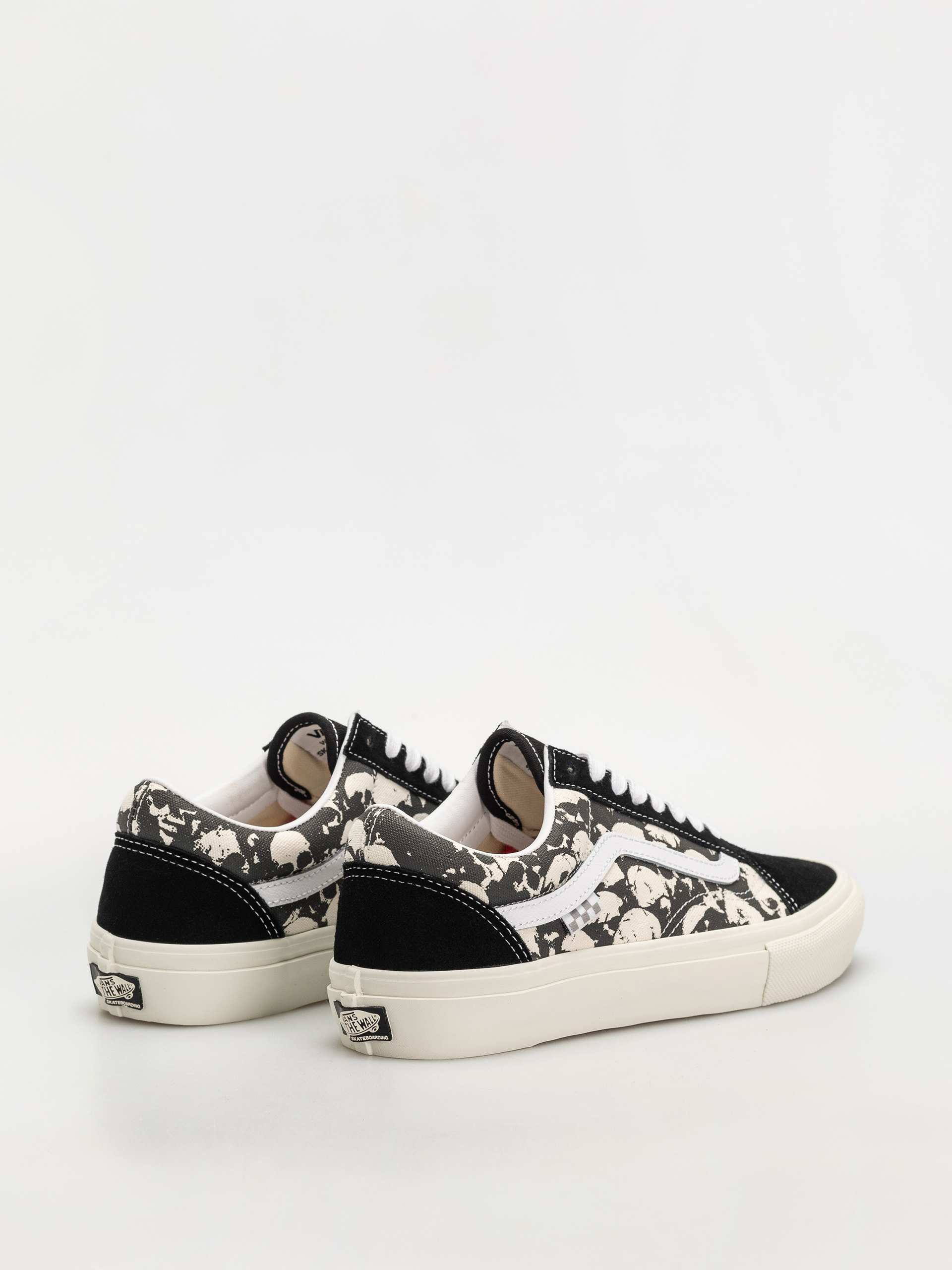 Pantofi Vans Skate Old Skool (skull pile black/white/gum)