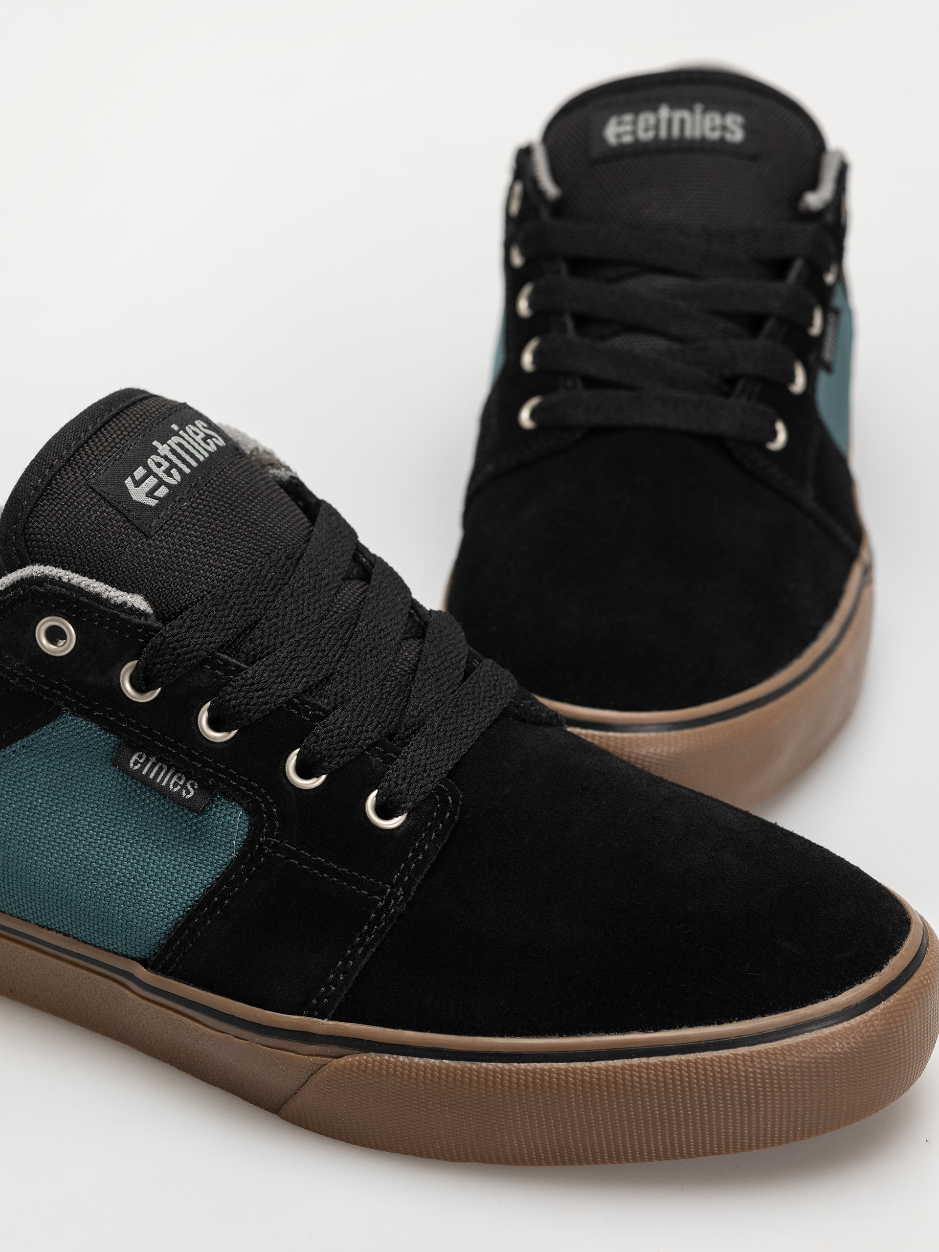 Pantofi Etnies Barge Ls (black/teal)