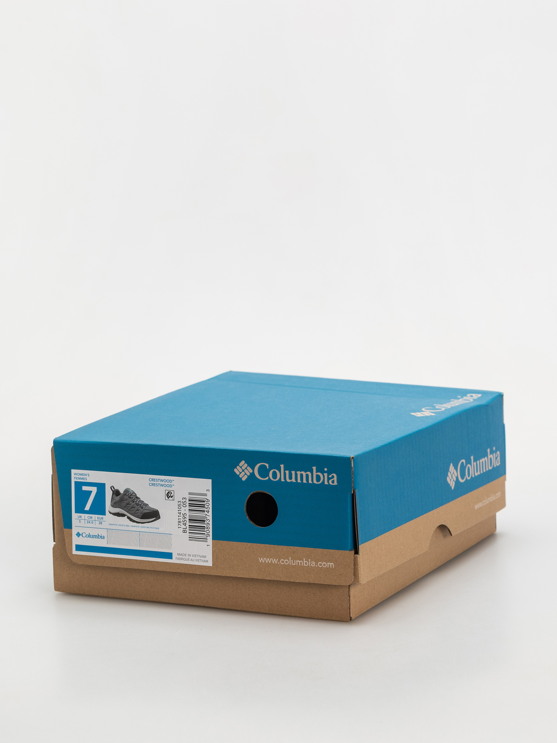 Pantofi Columbia Crestwood Wmn (graphite/pacific rim)