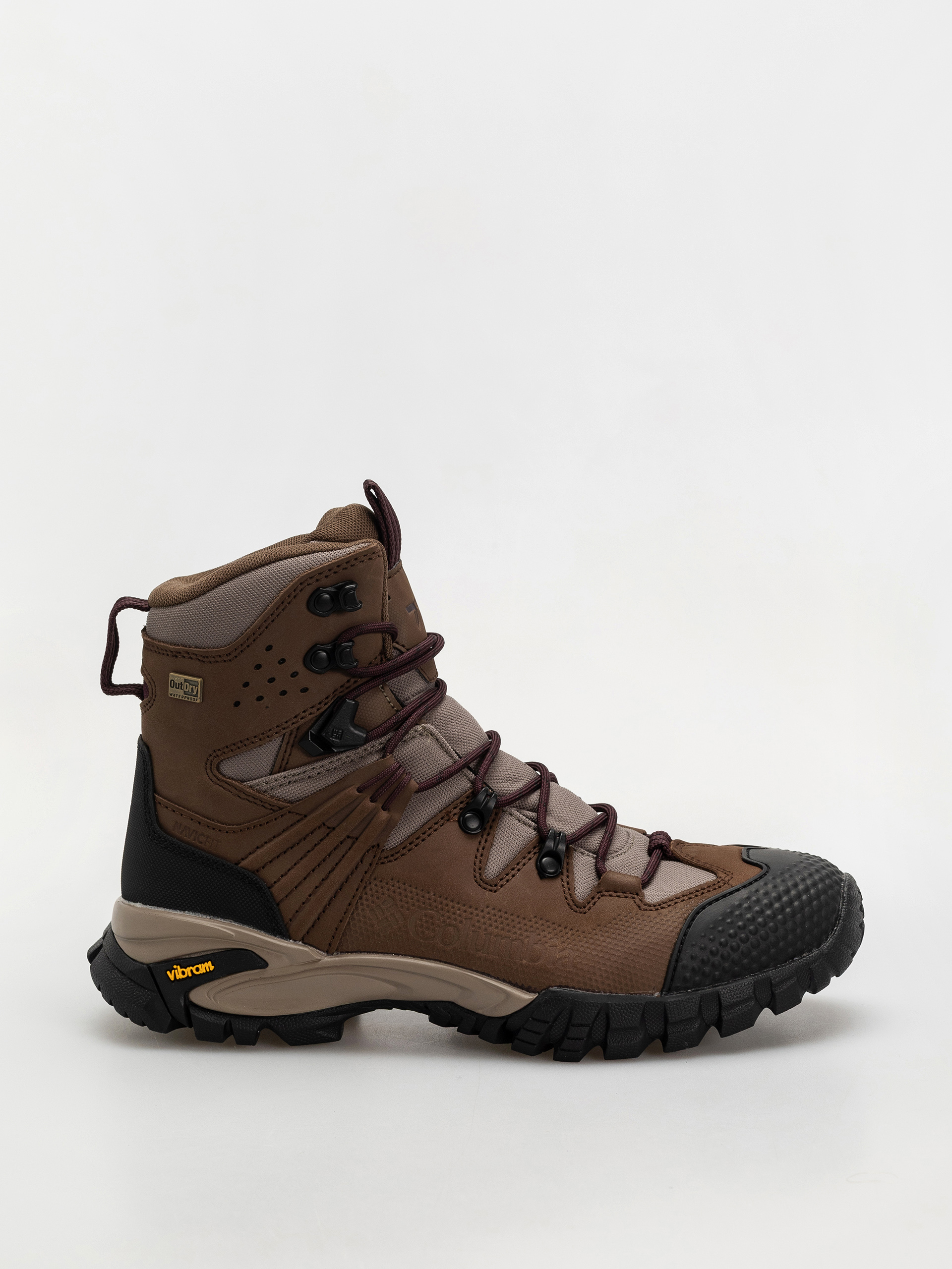 Pantofi Columbia Geoterra Outdry LTR Wmn (dark brown/moonvista)