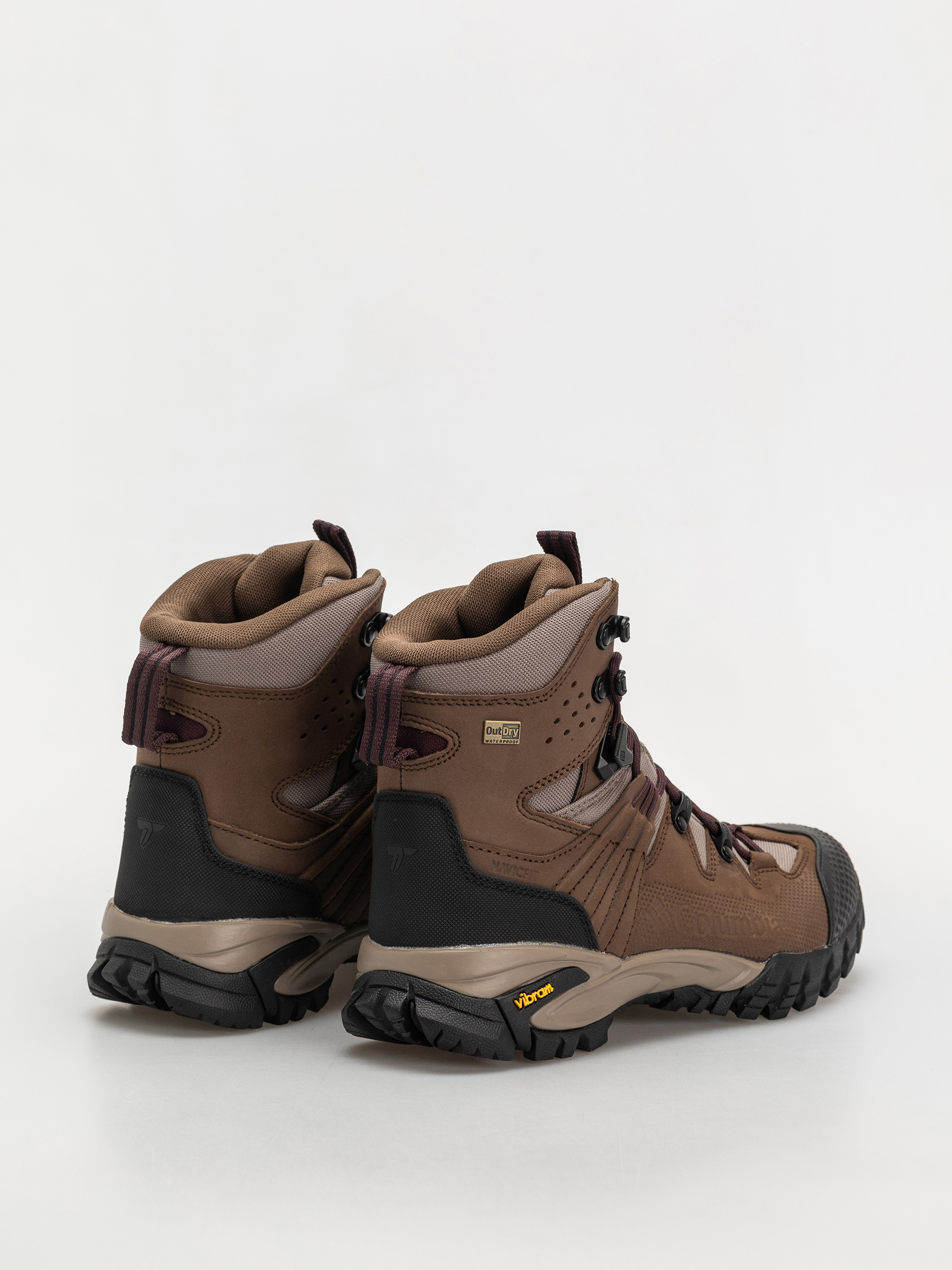 Pantofi Columbia Geoterra Outdry LTR Wmn (dark brown/moonvista)