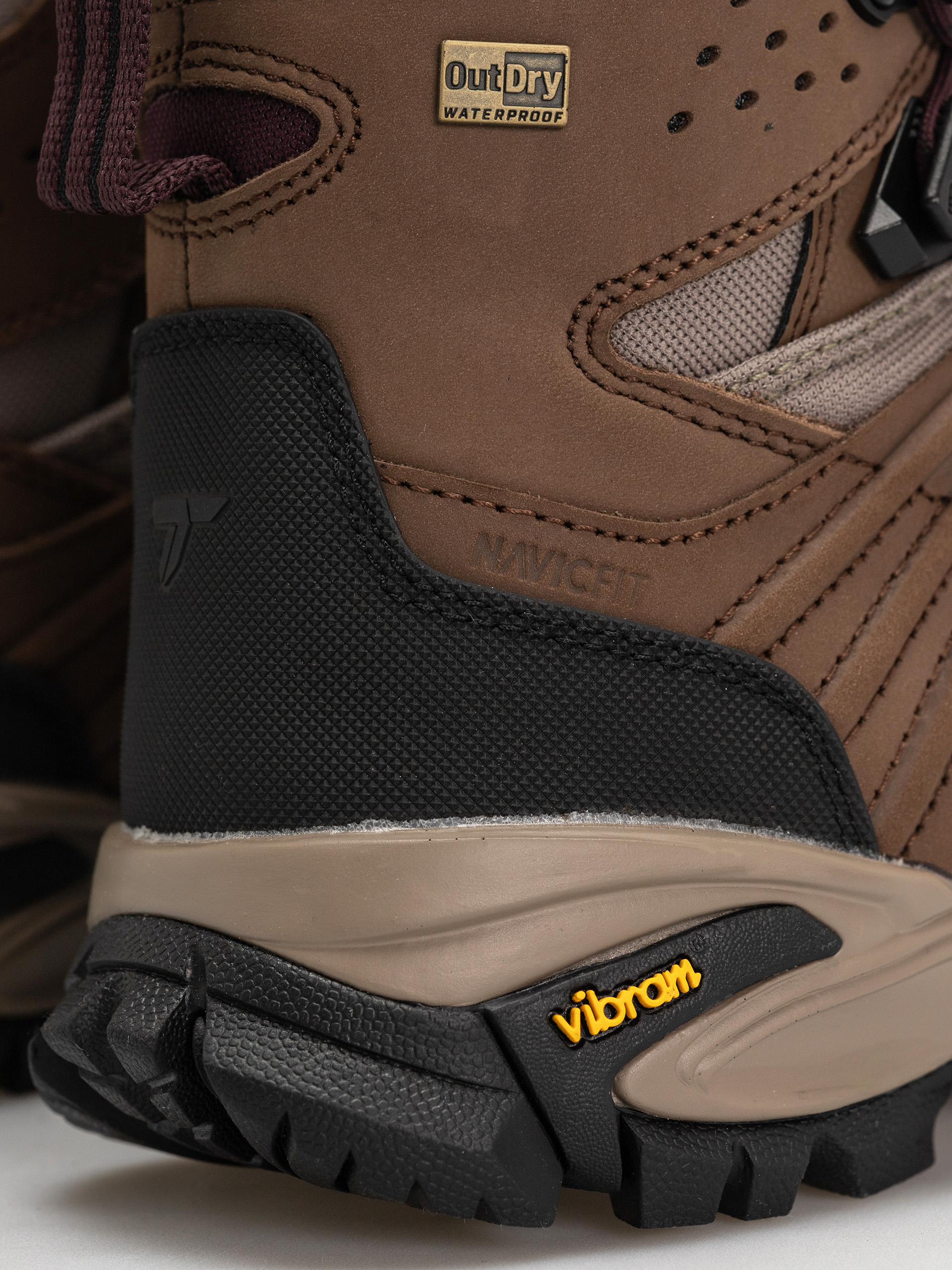 Pantofi Columbia Geoterra Outdry LTR Wmn (dark brown/moonvista)