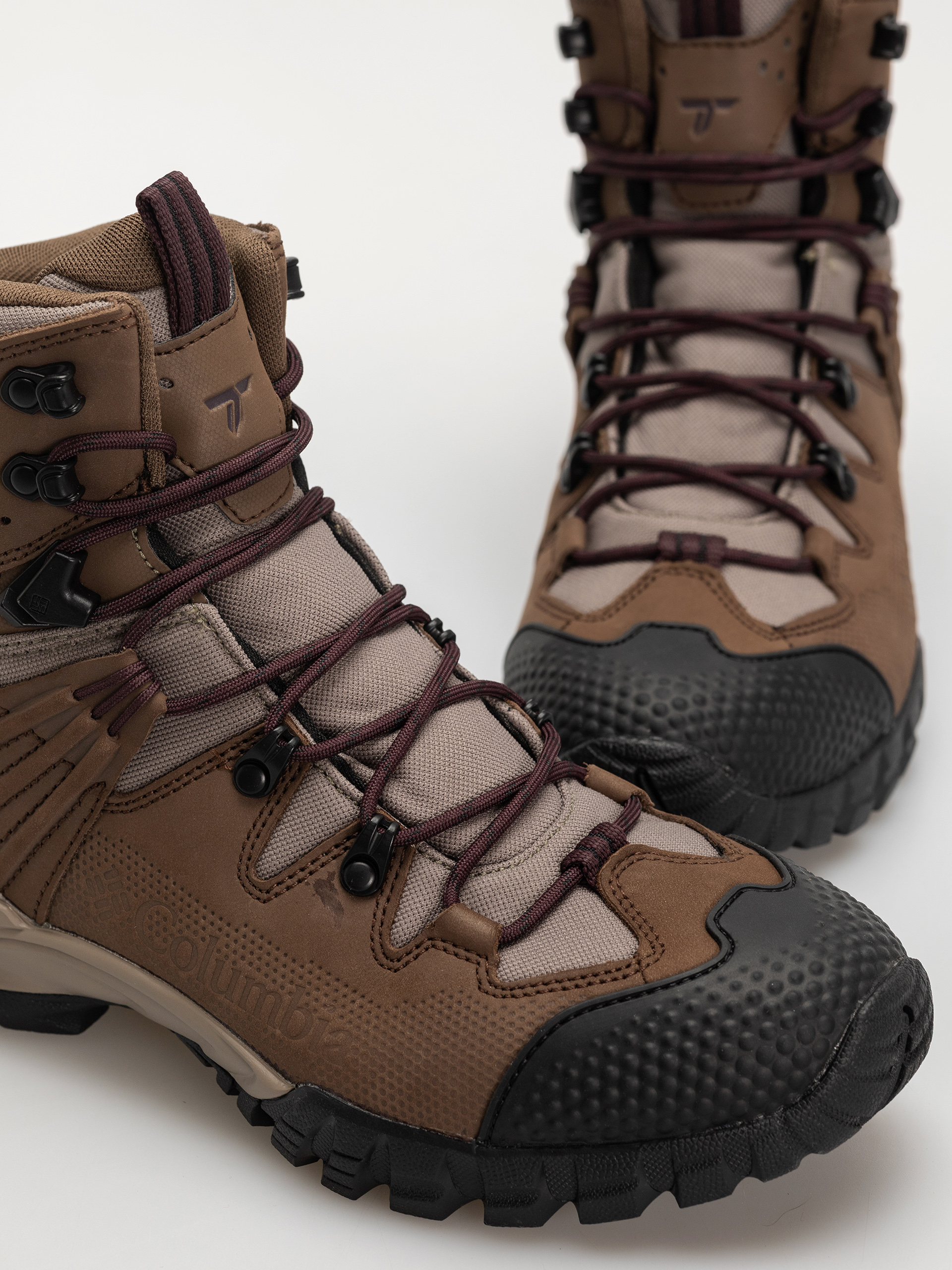 Pantofi Columbia Geoterra Outdry LTR Wmn (dark brown/moonvista)
