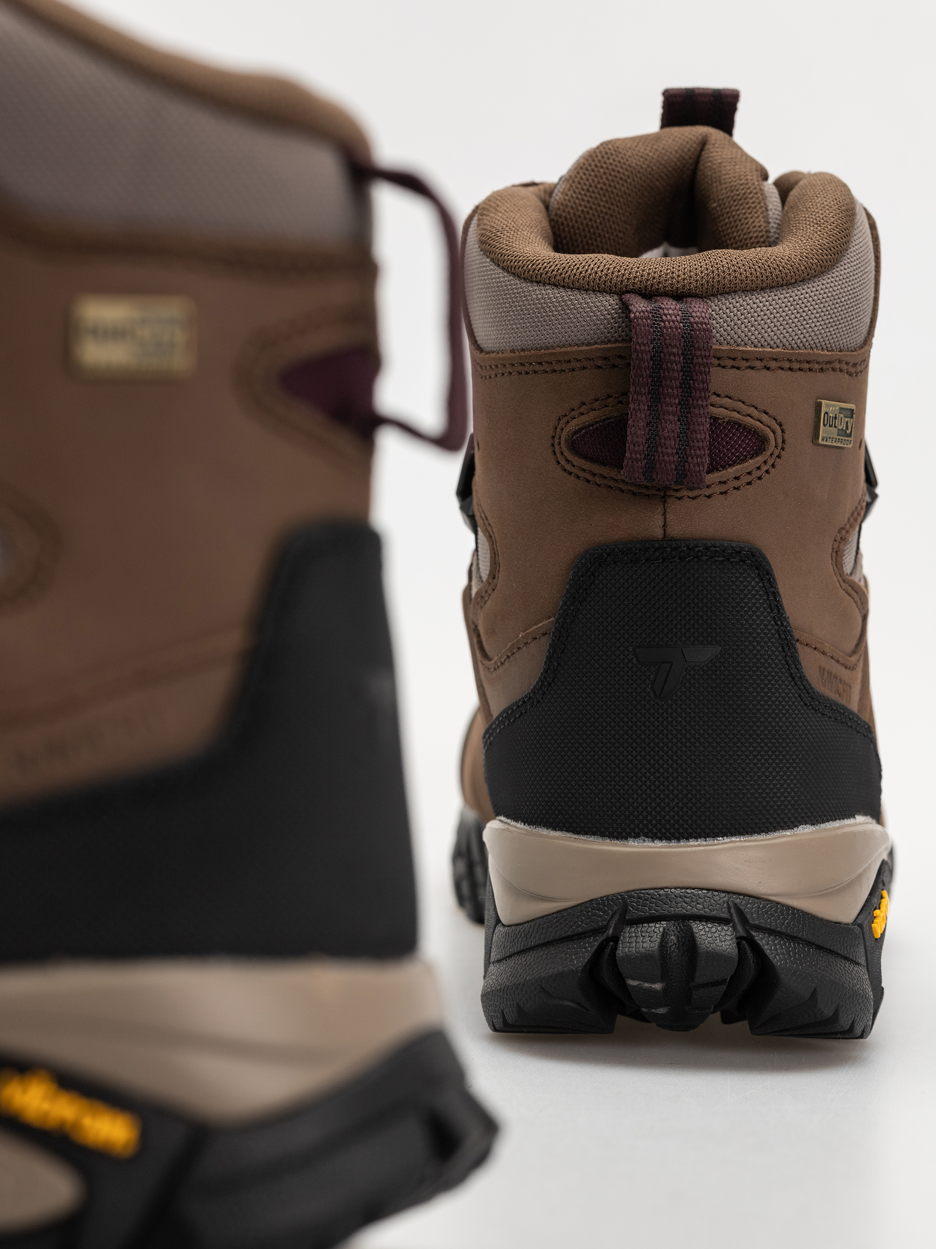 Pantofi Columbia Geoterra Outdry LTR Wmn (dark brown/moonvista)