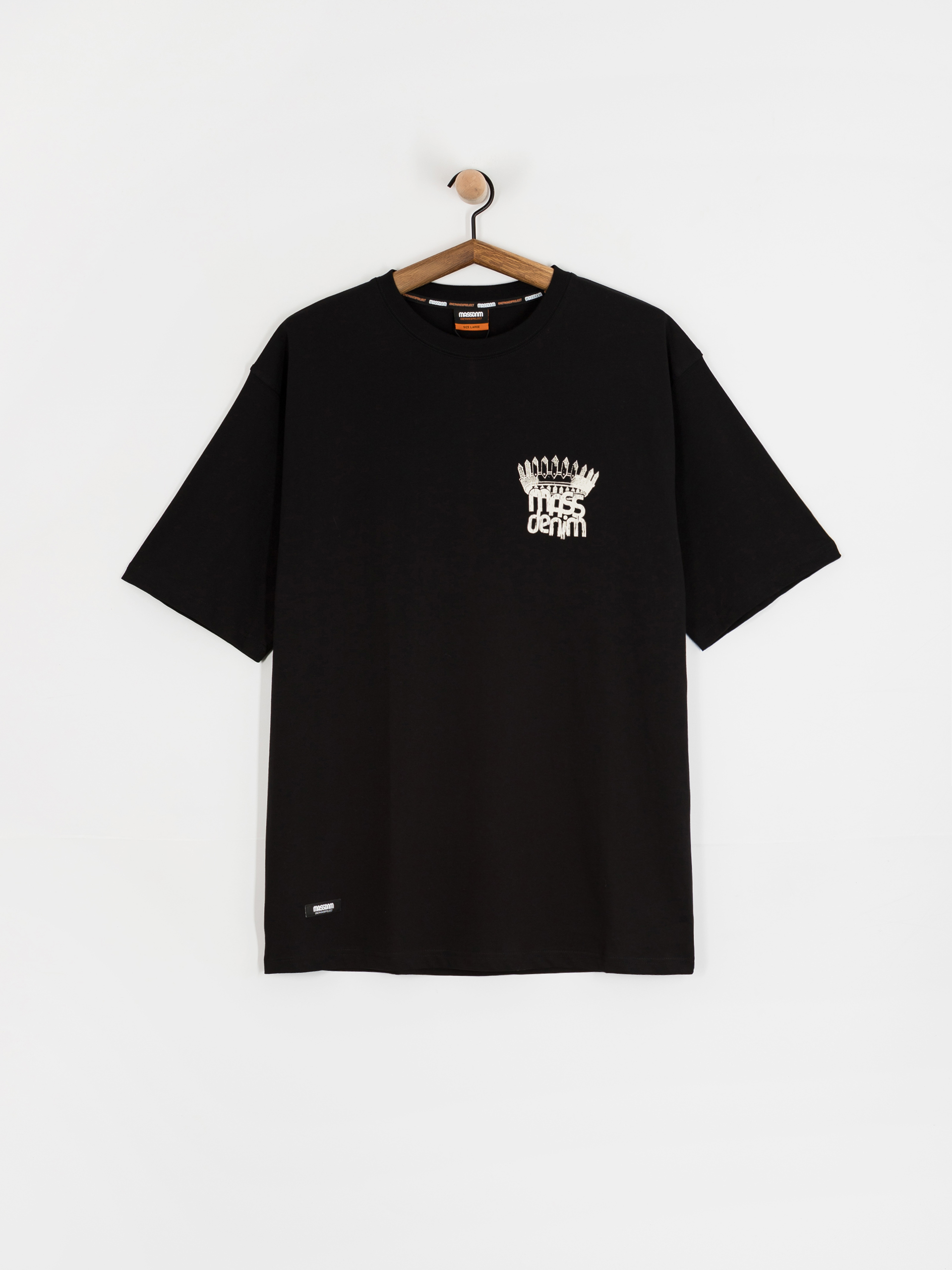 Tricou MassDnm Crown (black)