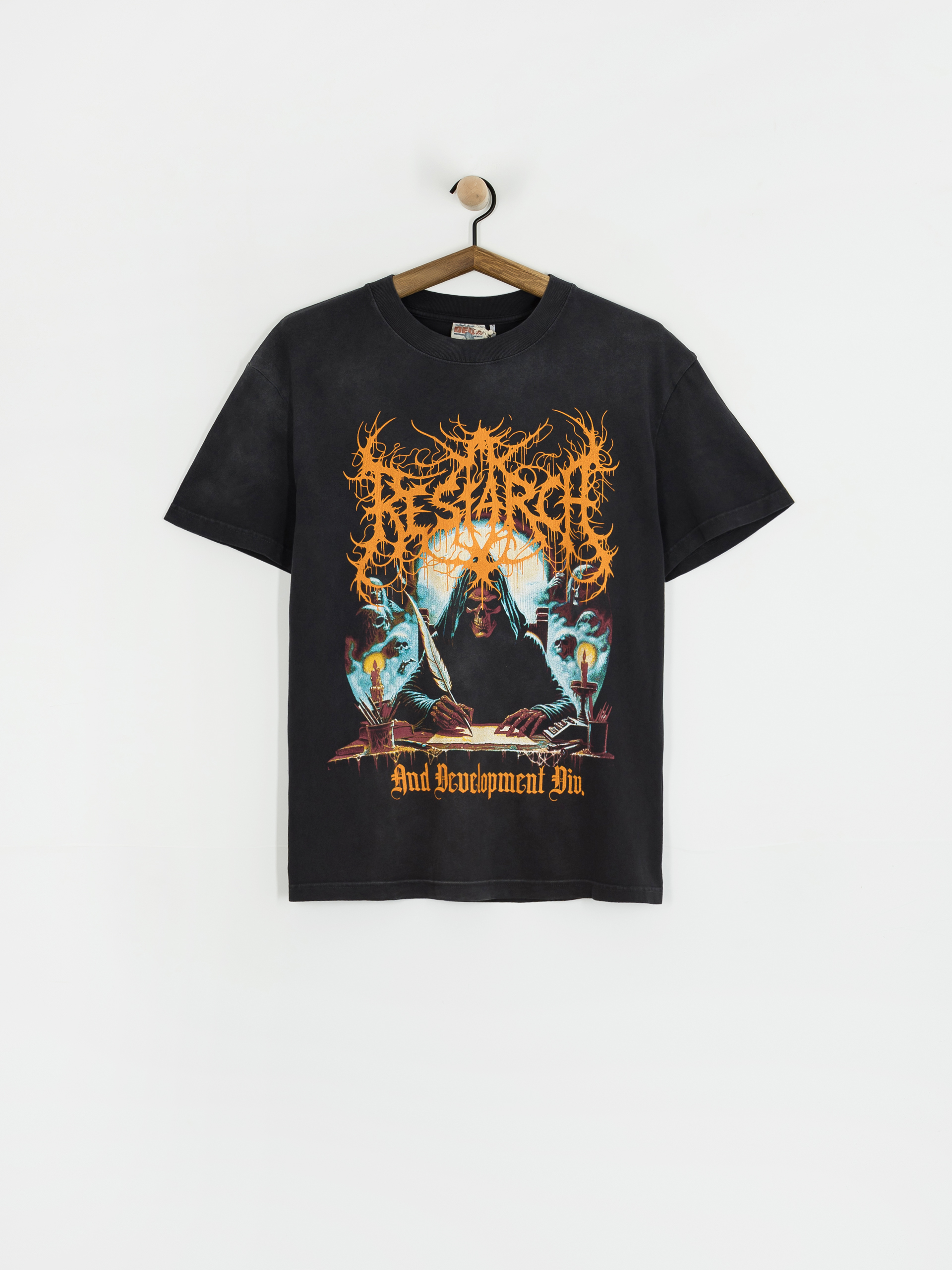 Tricou Deus Ex Machina R&D (anthracite)