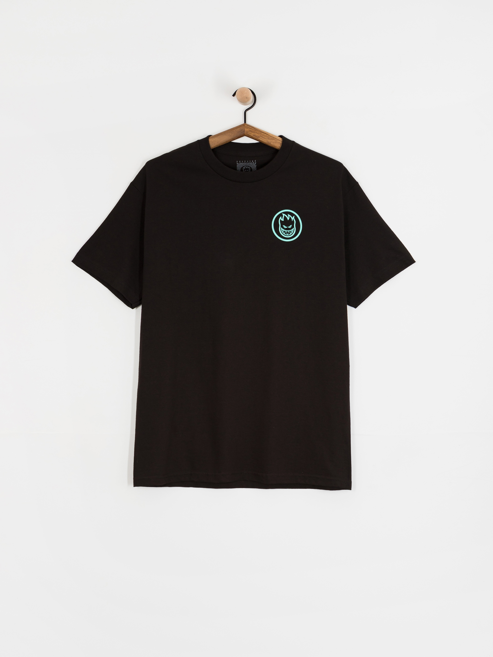 Tricou Spitfire Radioactive Classic Swirl (black)