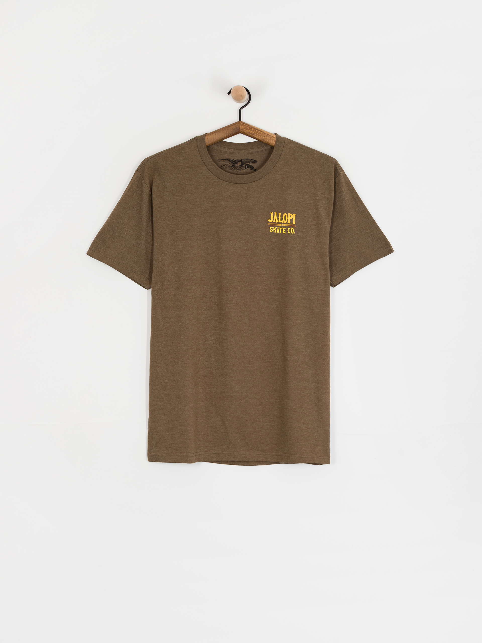 Tricou Antihero Stop Pollution (heather army w/multicolor prints)